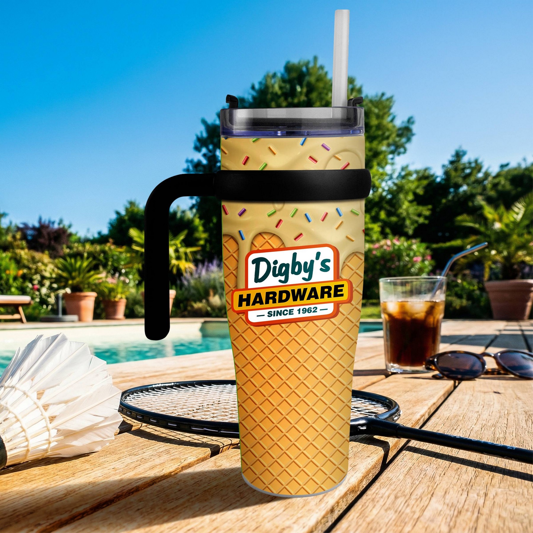 30 Oz. Recycled Ice Cream Tumbler 1