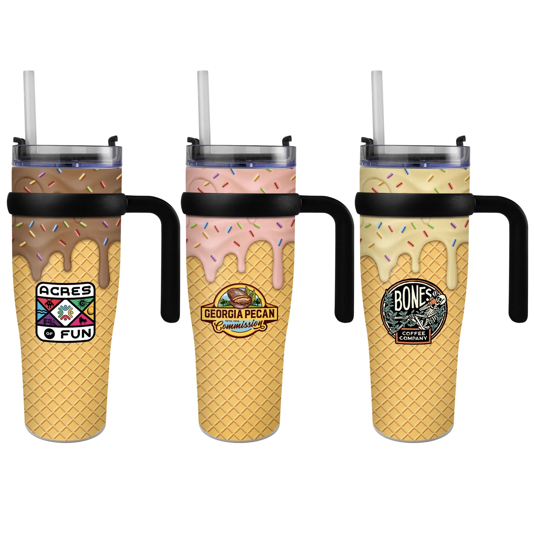 30 Oz. Recycled Ice Cream Tumbler 1