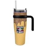 30 Oz. Recycled Ice Cream Tumbler - Chocolate Brown 30 Oz. Recycled Ice Cream Tumbler - Chocolate Brown