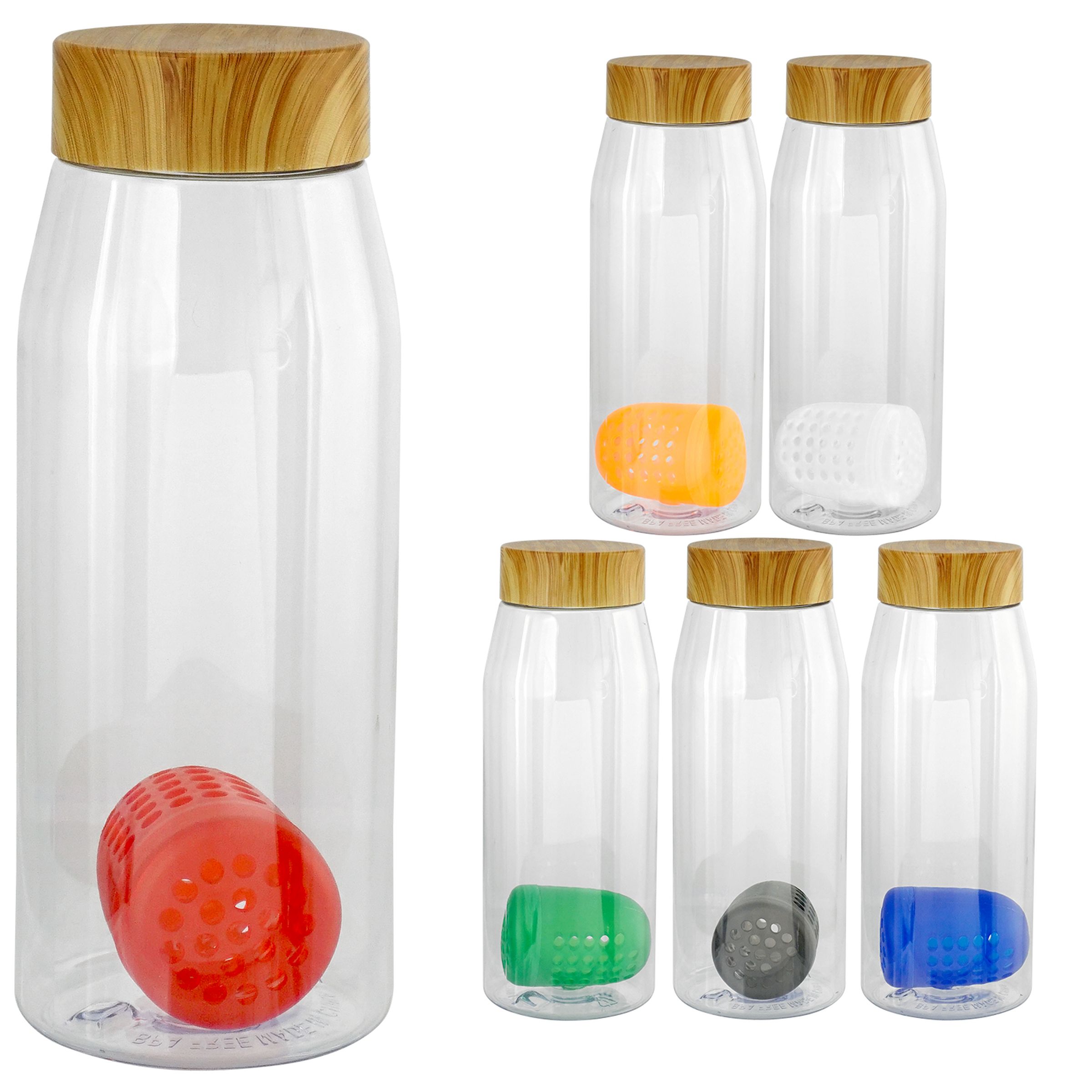 Bamboo Pattern 32oz Bottle with Floating Infuser 1