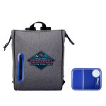 On The Go Oval Lunch Cooler - Blue On The Go Oval Lunch Cooler - Blue