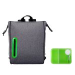 On The Go Oval Lunch Cooler - Green On The Go Oval Lunch Cooler - Green