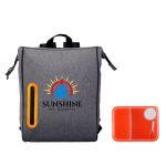 On The Go Oval Lunch Cooler - Orange On The Go Oval Lunch Cooler - Orange
