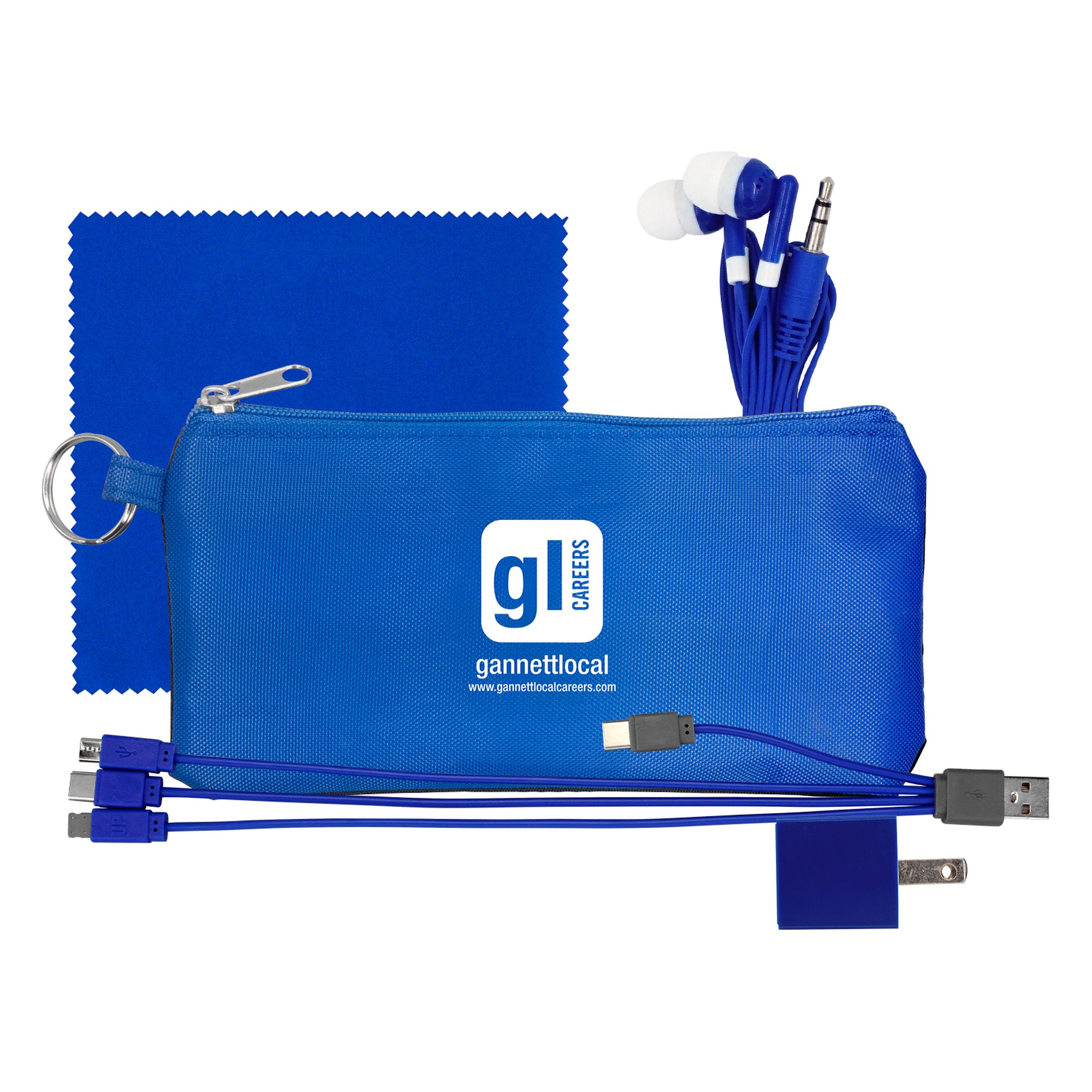 Large Stretchy Wall, Cable, Cloth & Buds Set 1