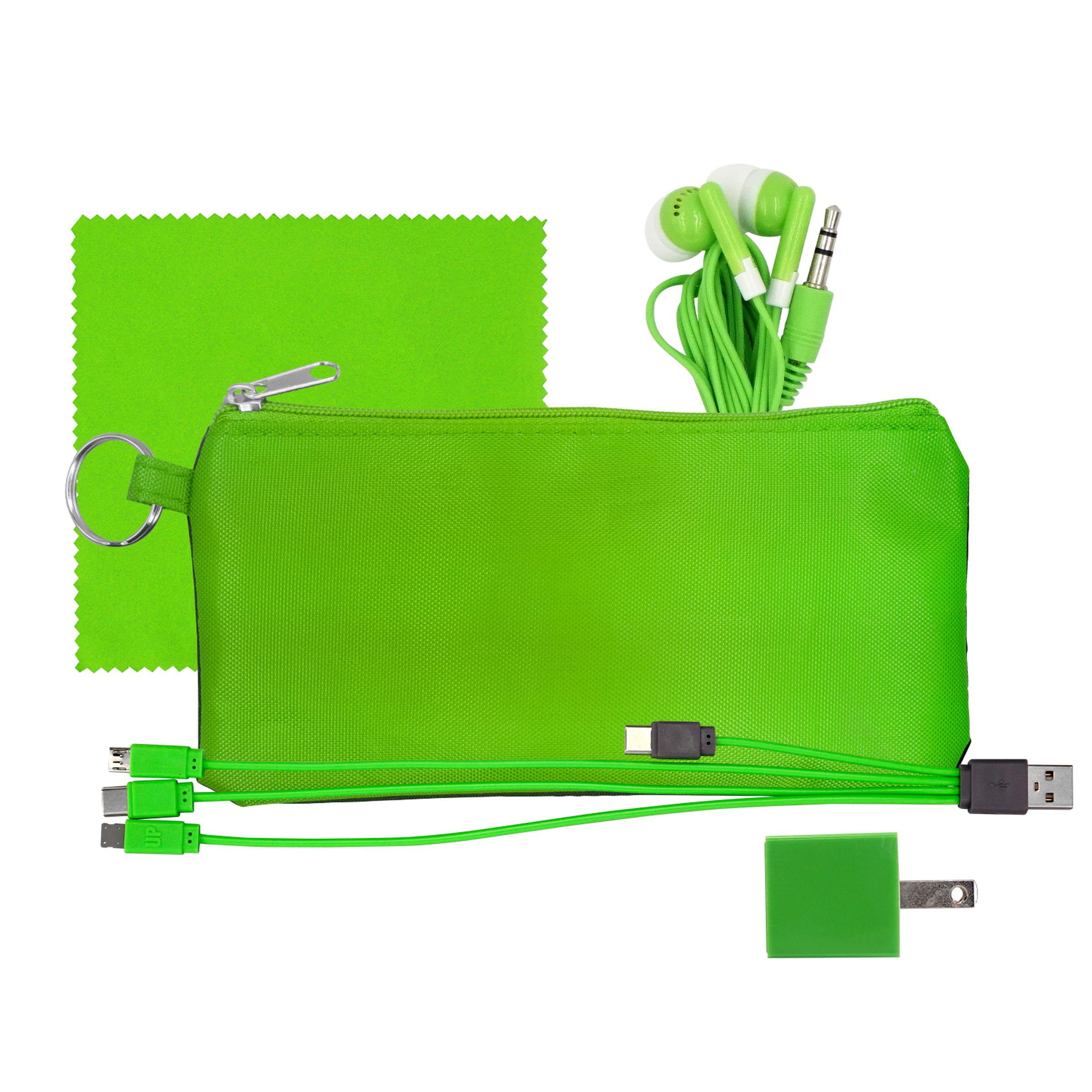 Large Stretchy Wall, Cable, Cloth & Buds Set 1