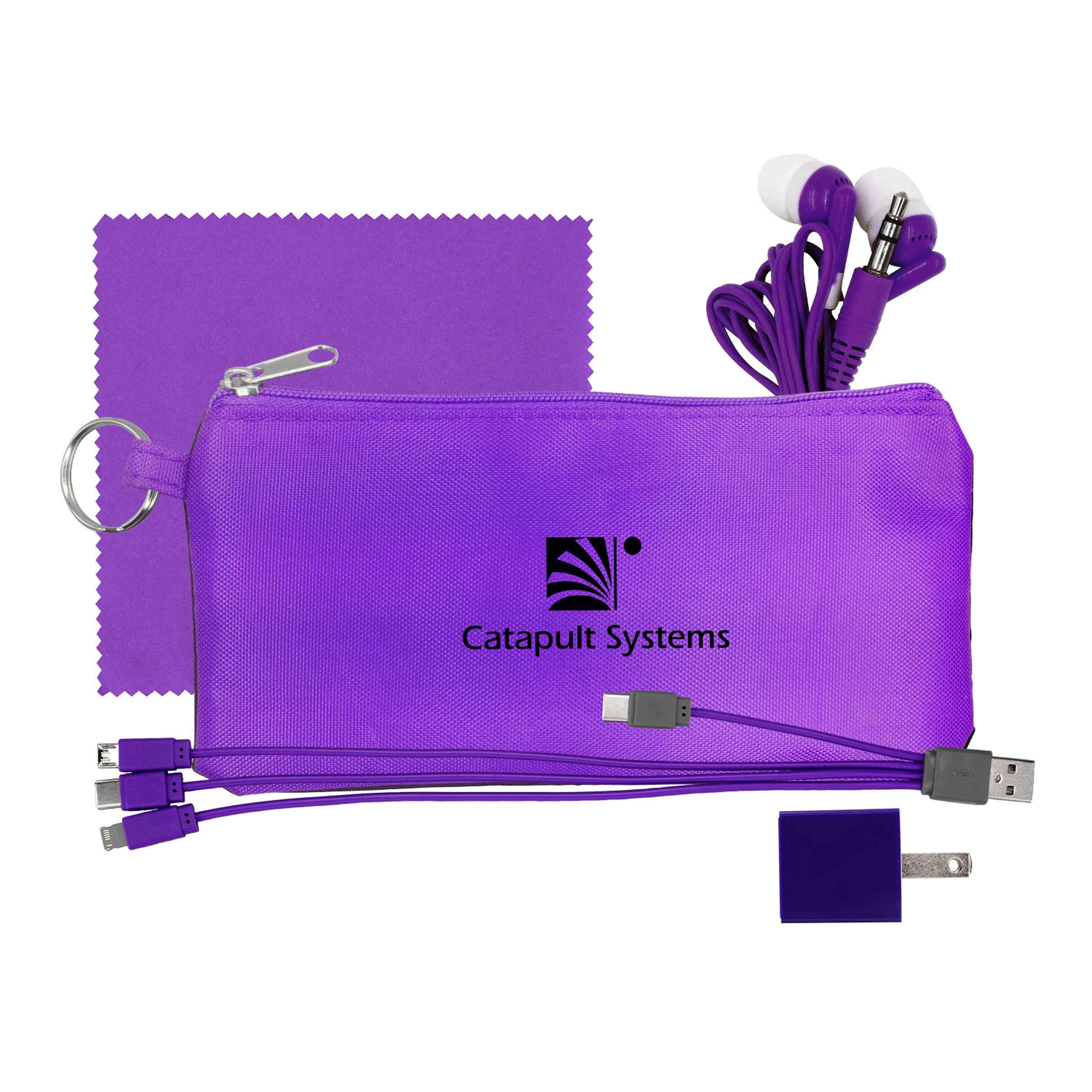 Large Stretchy Wall, Cable, Cloth & Buds Set 1