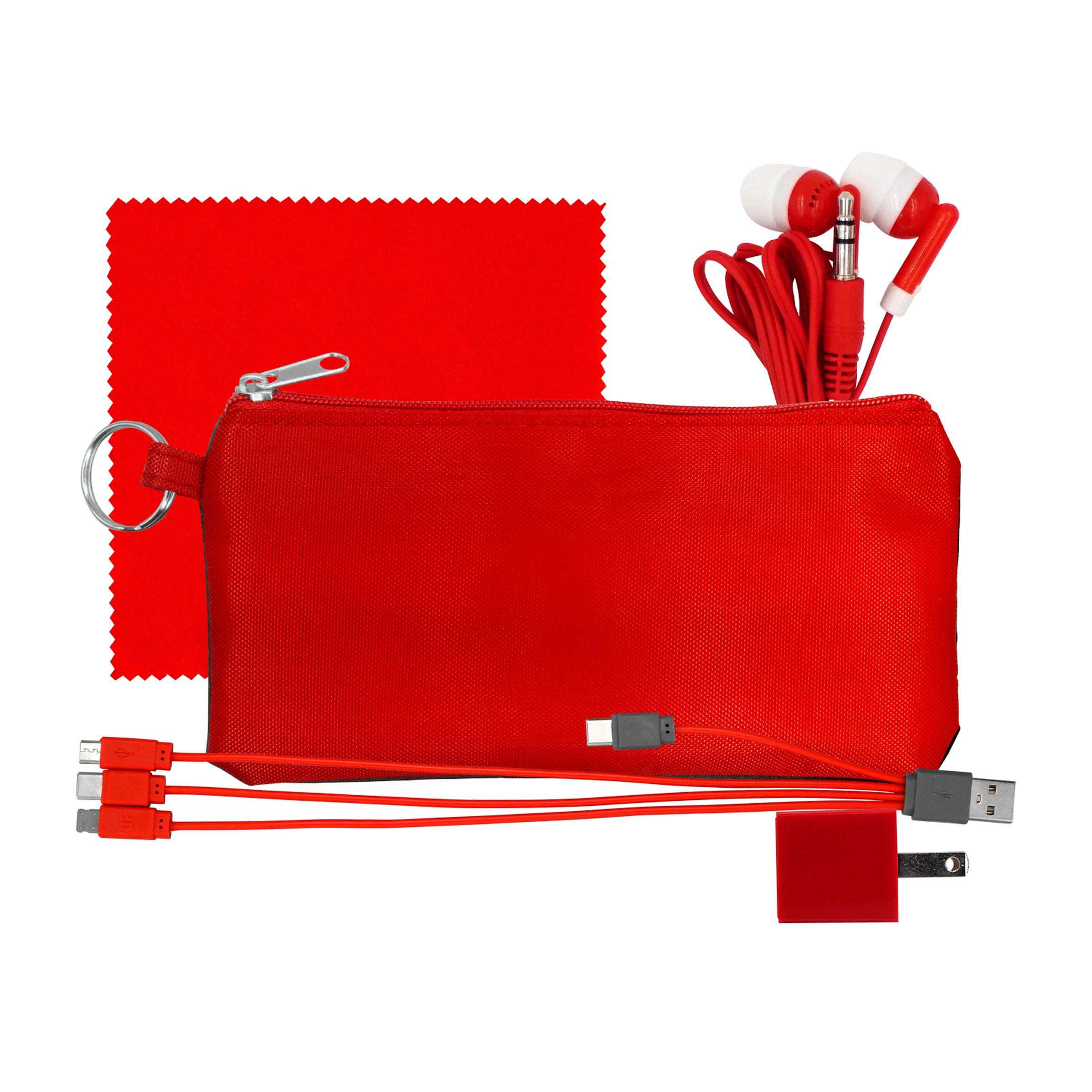 Large Stretchy Wall, Cable, Cloth & Buds Set 1