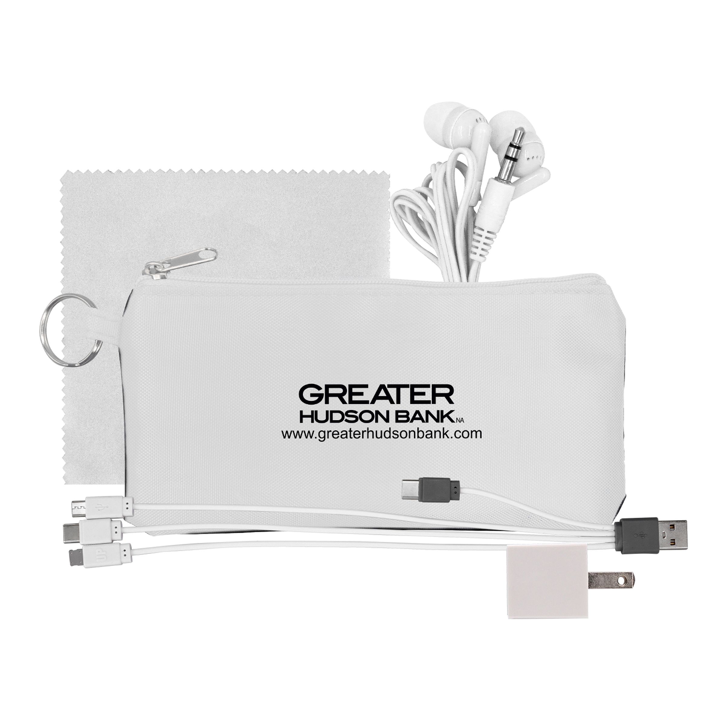 Large Stretchy Wall, Cable, Cloth & Buds Set 1
