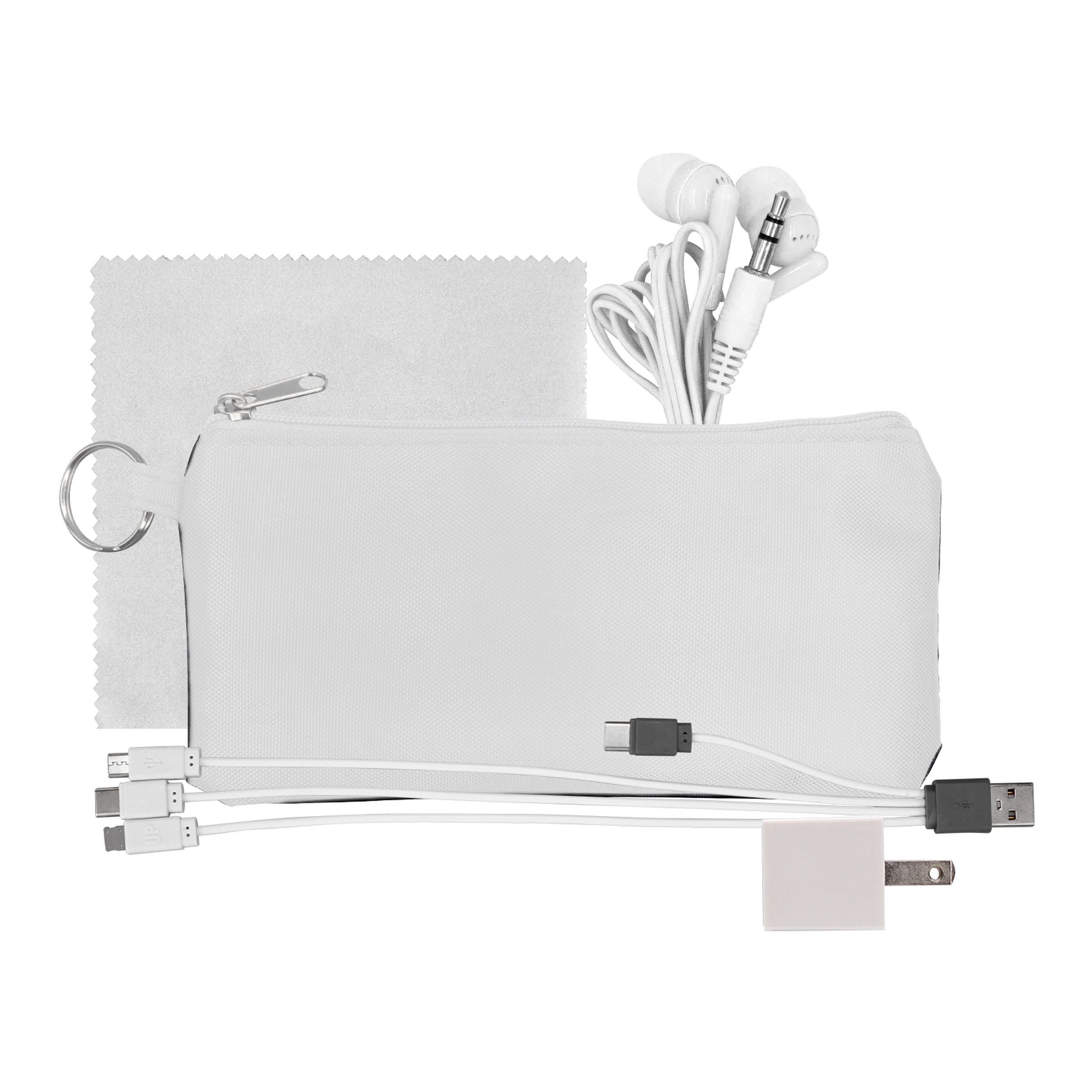 Large Stretchy Wall, Cable, Cloth & Buds Set 1