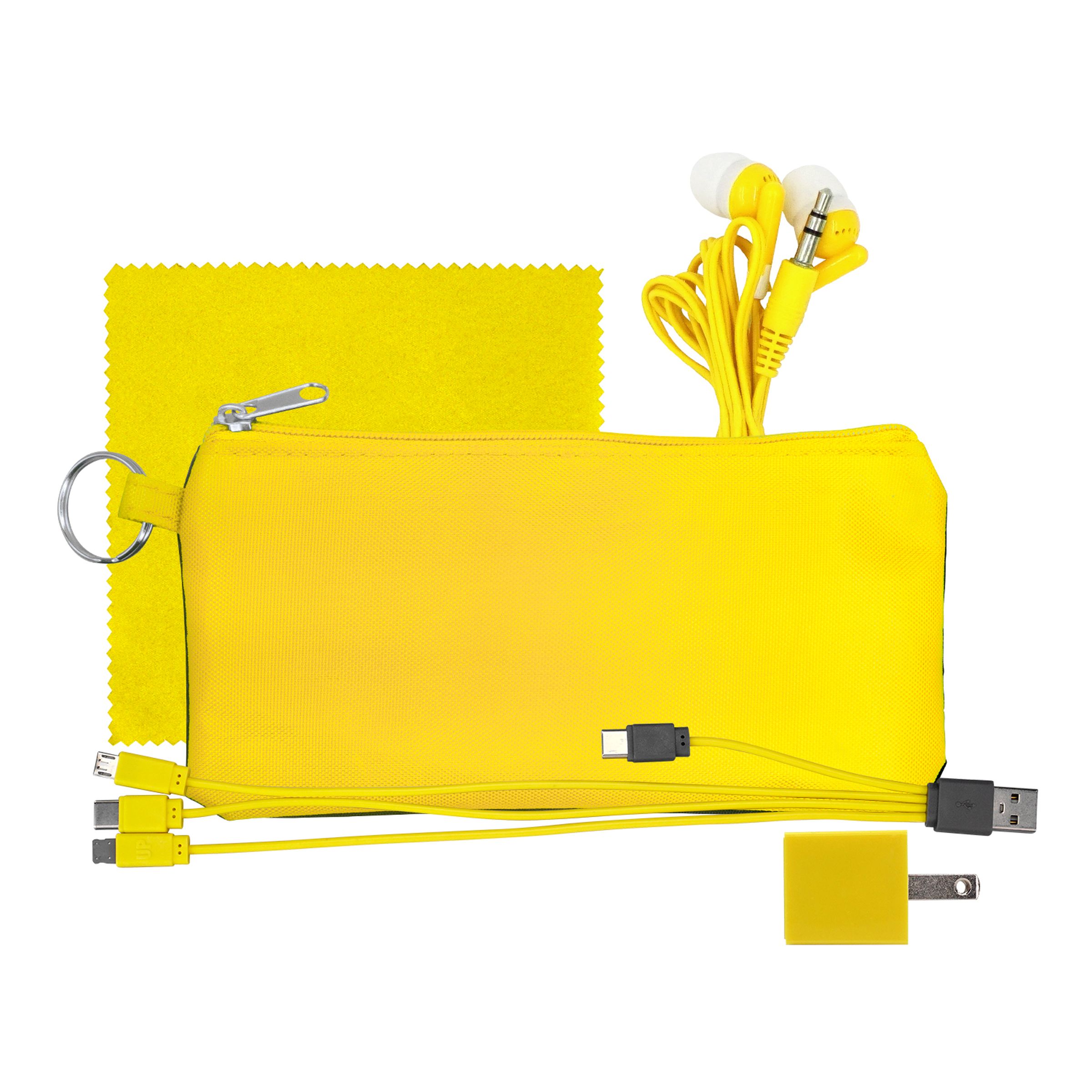 Large Stretchy Wall, Cable, Cloth & Buds Set 1