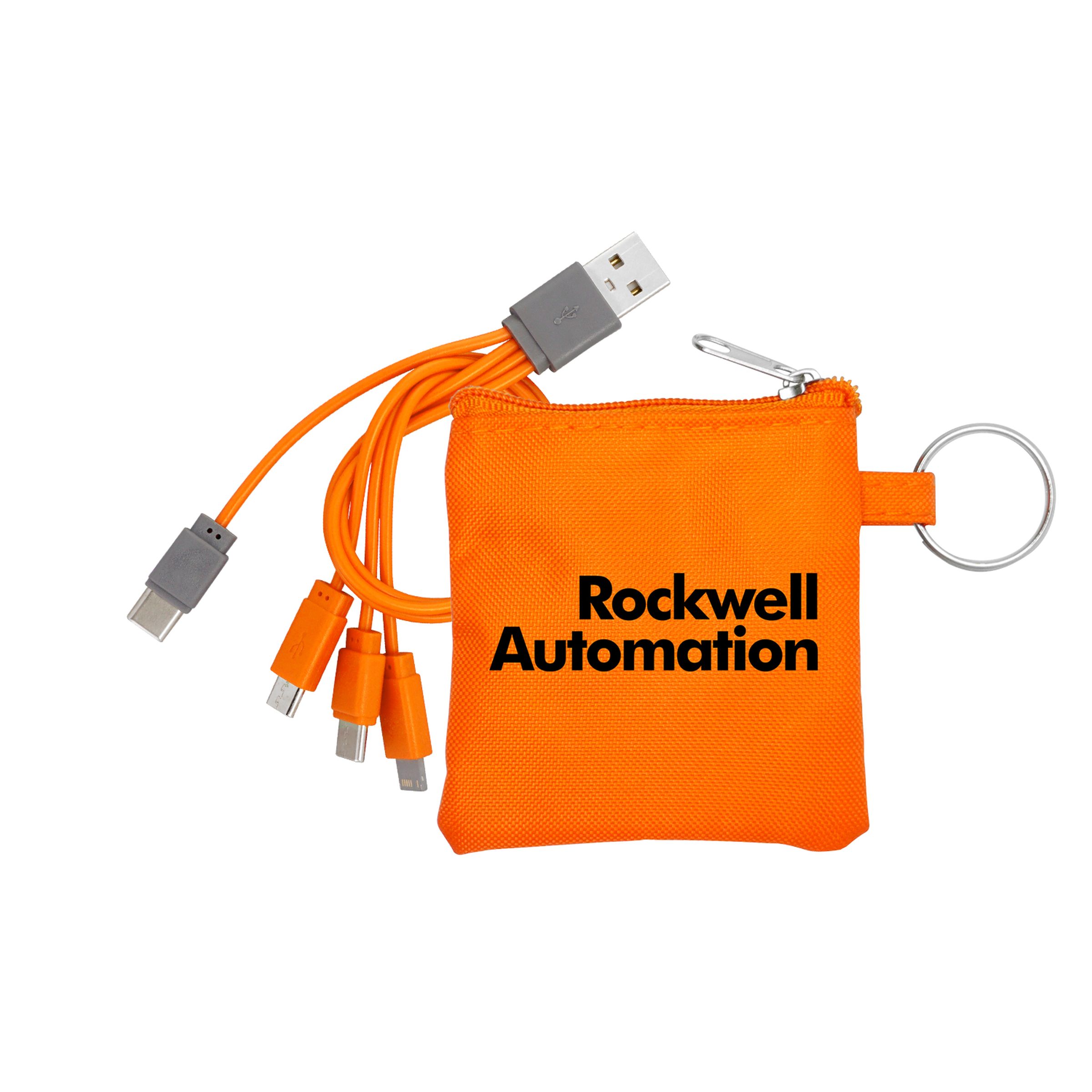 4-in-1 Colorful Pouch Cable Set 1