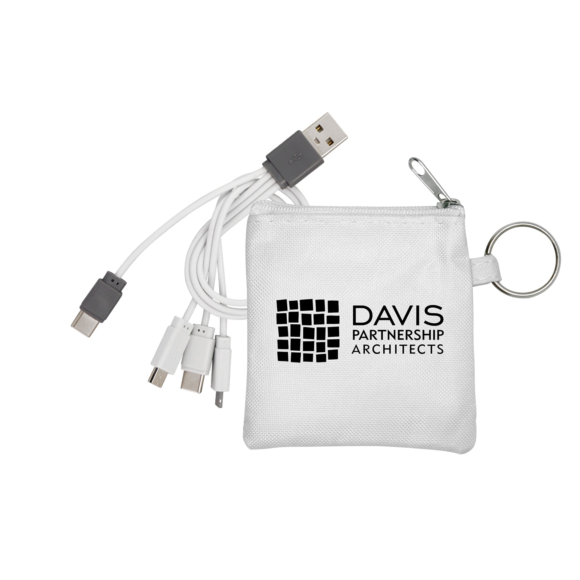 4-in-1 Colorful Pouch Cable Set 1