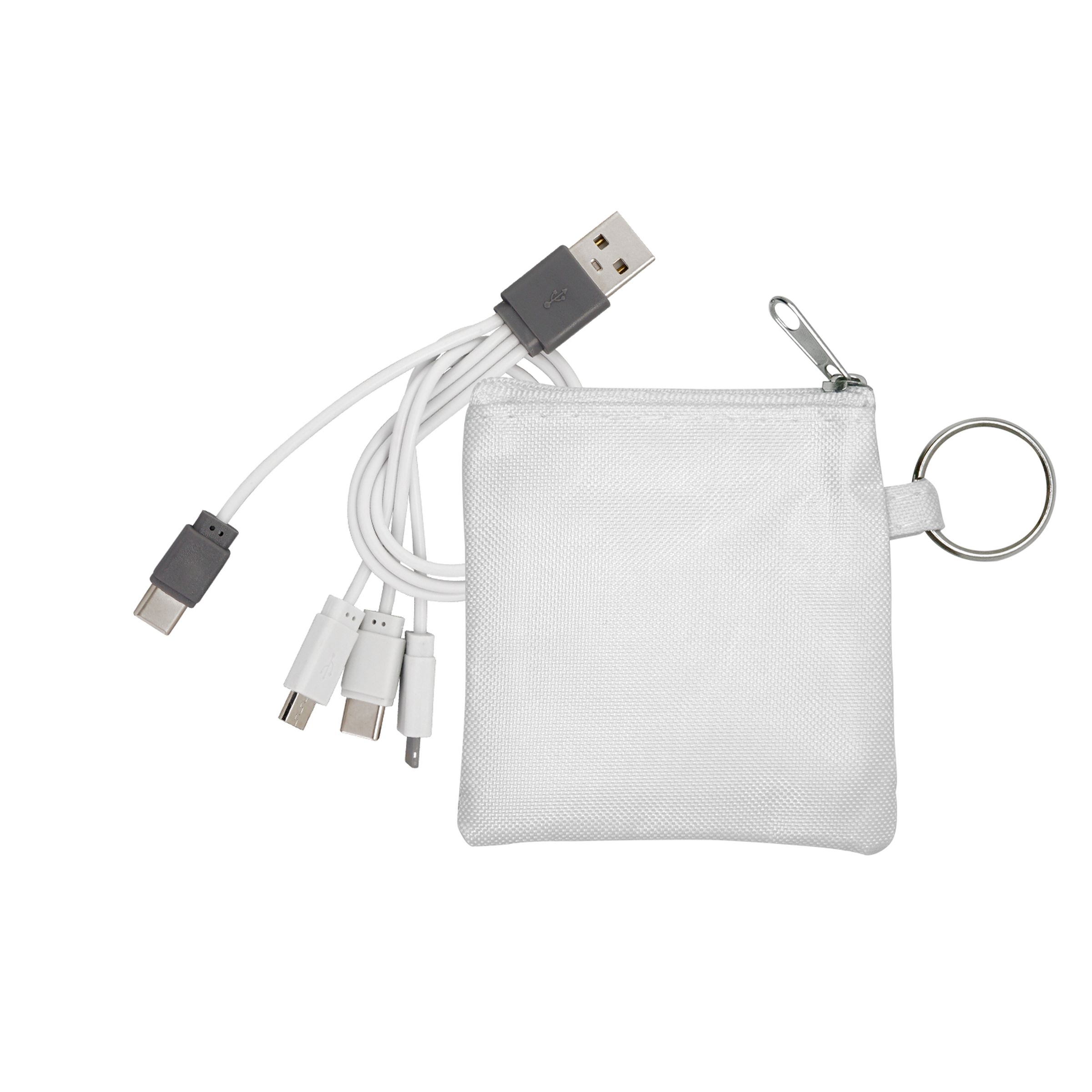 4-in-1 Colorful Pouch Cable Set 1