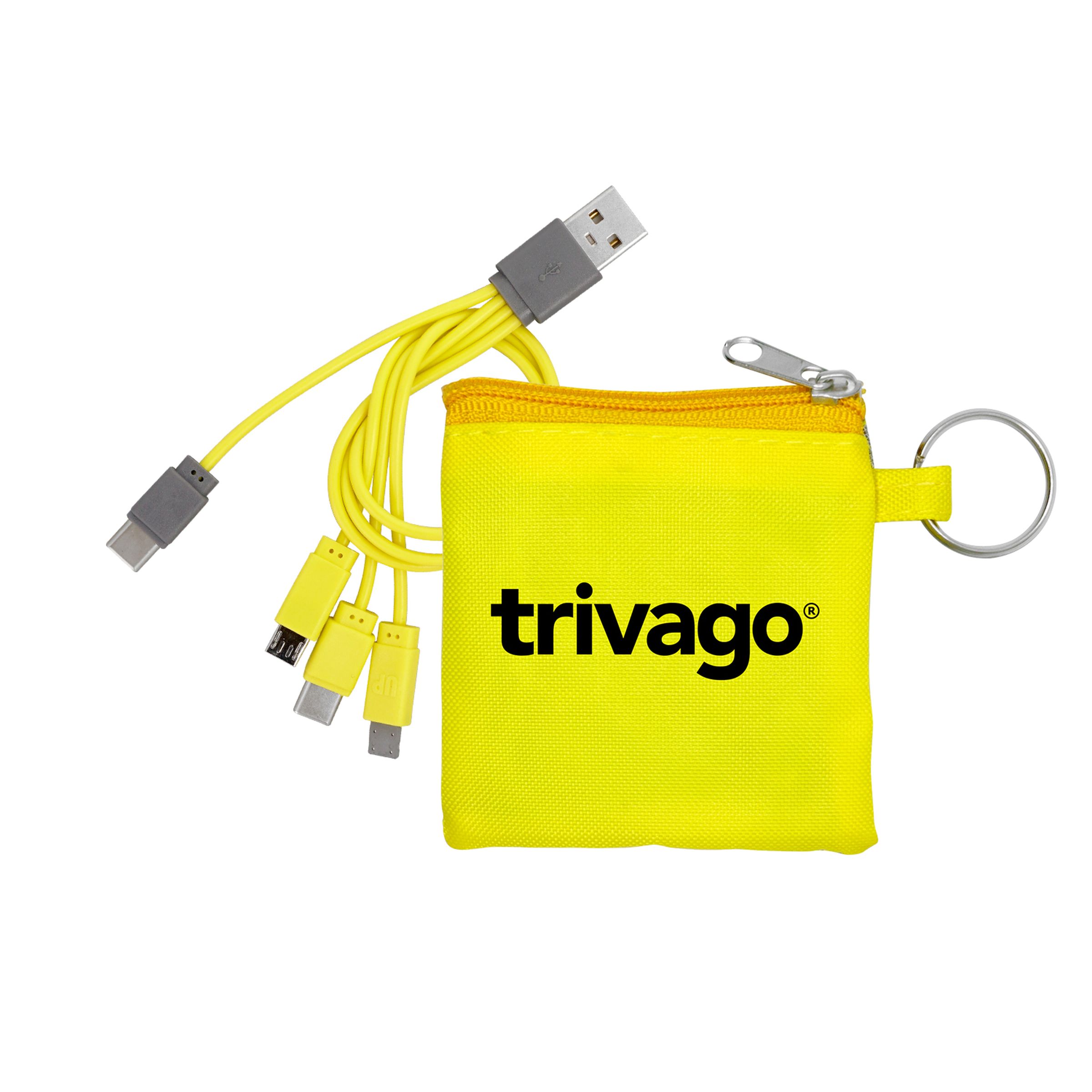 4-in-1 Colorful Pouch Cable Set 1
