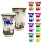 16 oz. Full Color Shaded Checkers Paper Cup 1 16 oz. Full Color Shaded Checkers Paper Cup 1