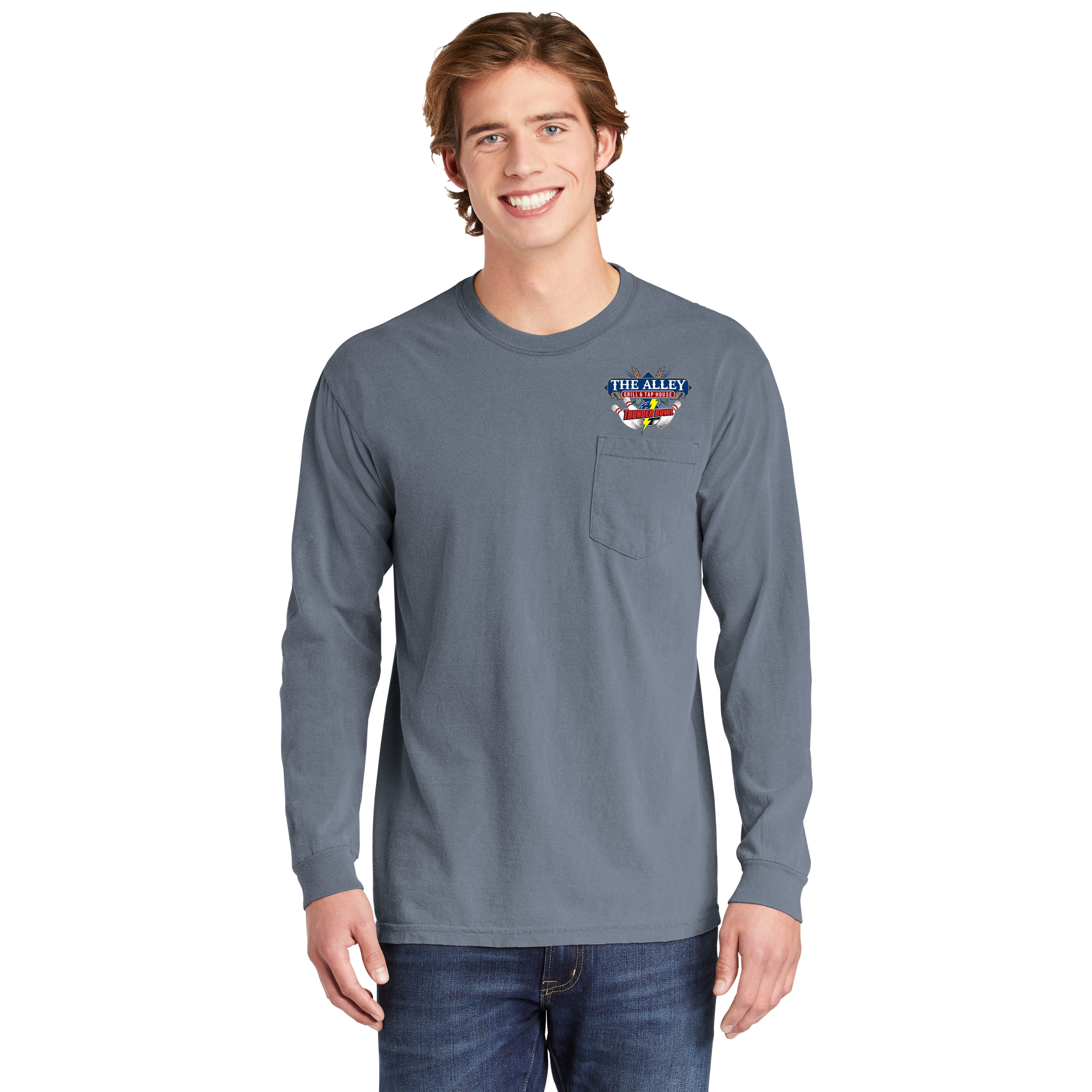 Comfort Colors® Adult 6.1 Oz Long-Sleeve Pocket T-Shirt 1