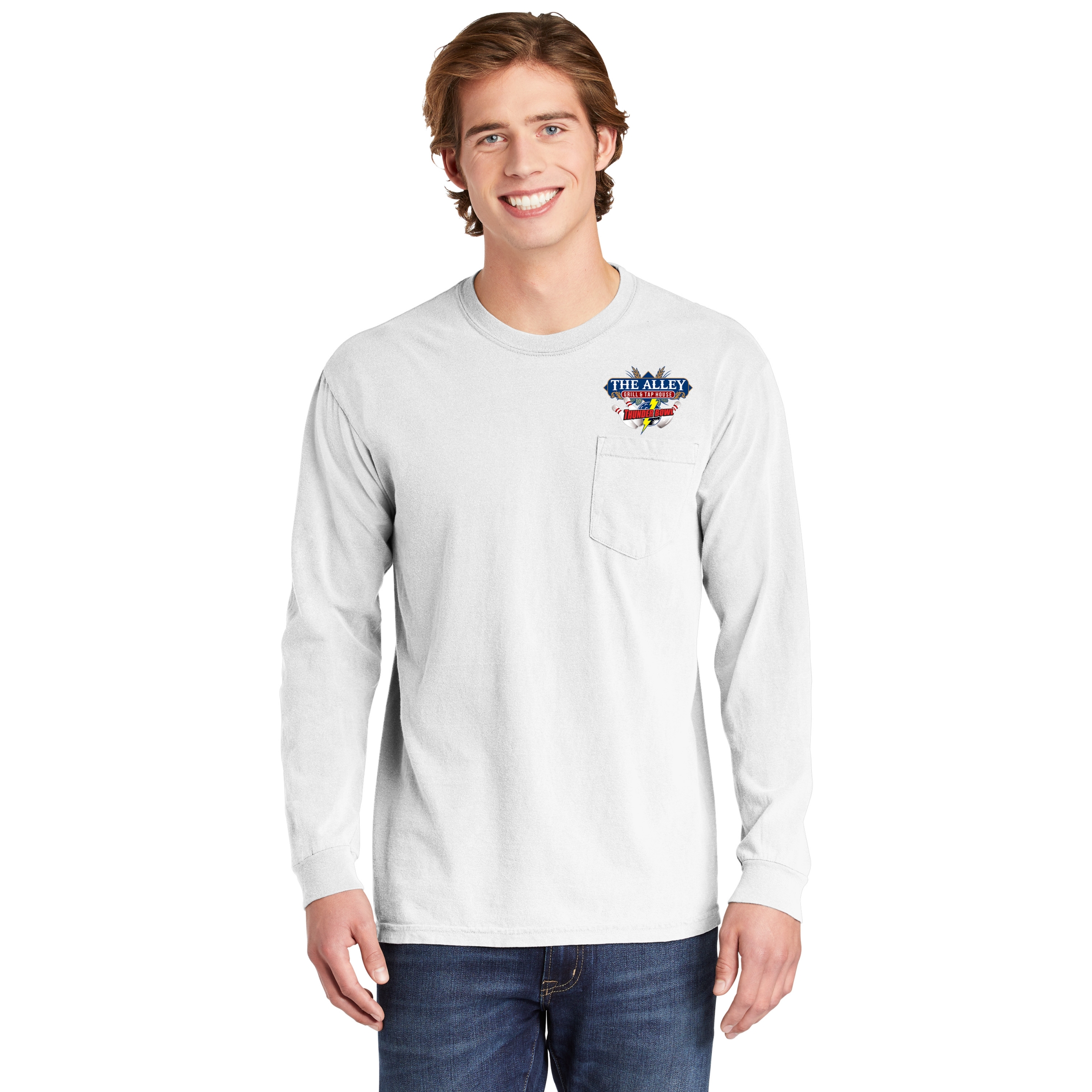 Comfort Colors® Adult 6.1 Oz Long-Sleeve Pocket T-Shirt 1