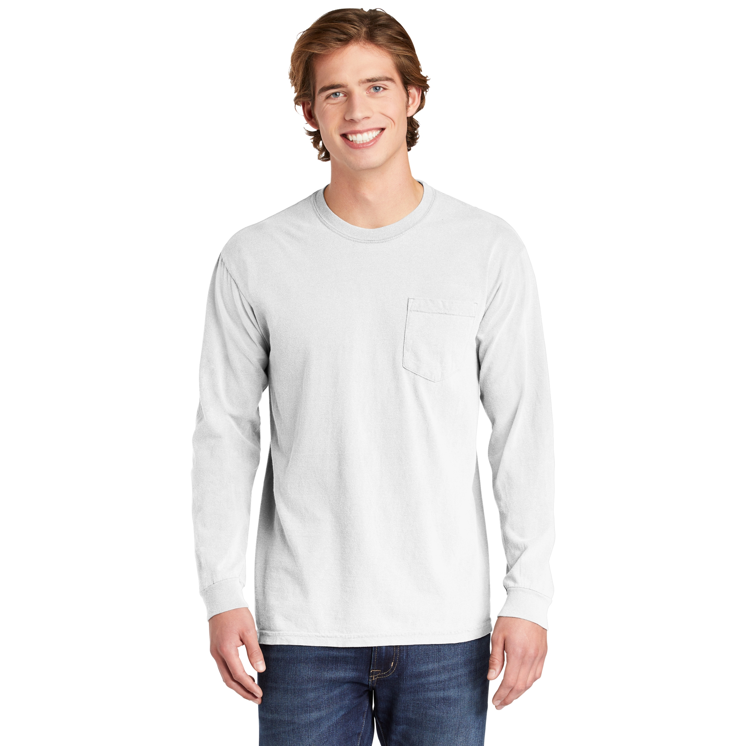 Comfort Colors® Adult 6.1 Oz Long-Sleeve Pocket T-Shirt 1