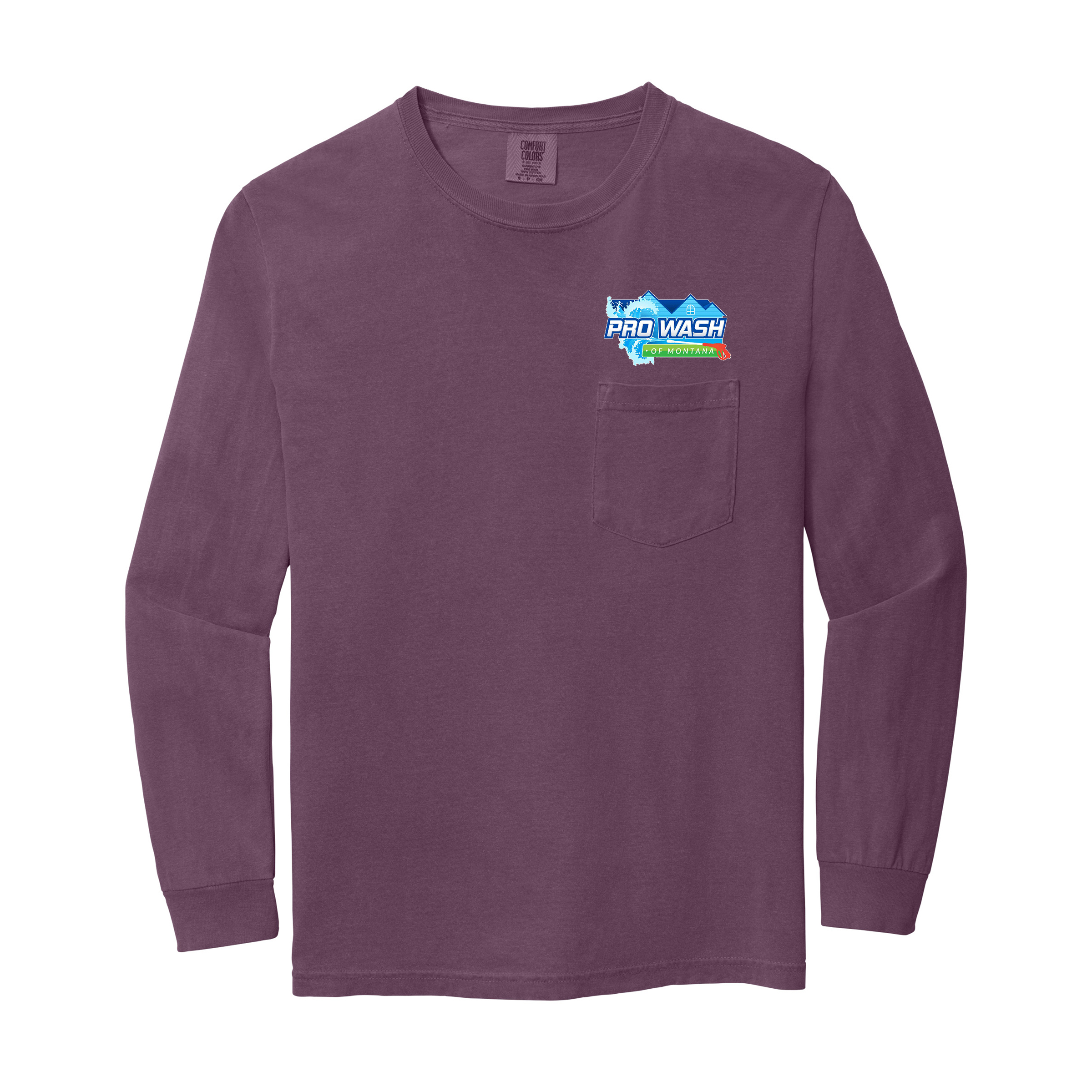 Comfort Colors® Adult 6.1 Oz Long-Sleeve Pocket T-Shirt 1