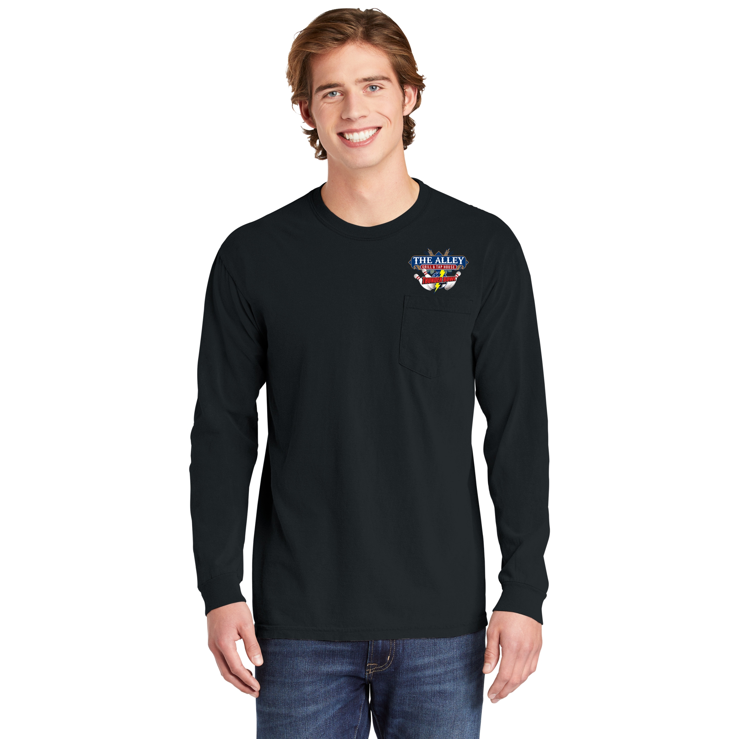 Comfort Colors® Adult 6.1 Oz Long-Sleeve Pocket T-Shirt 1