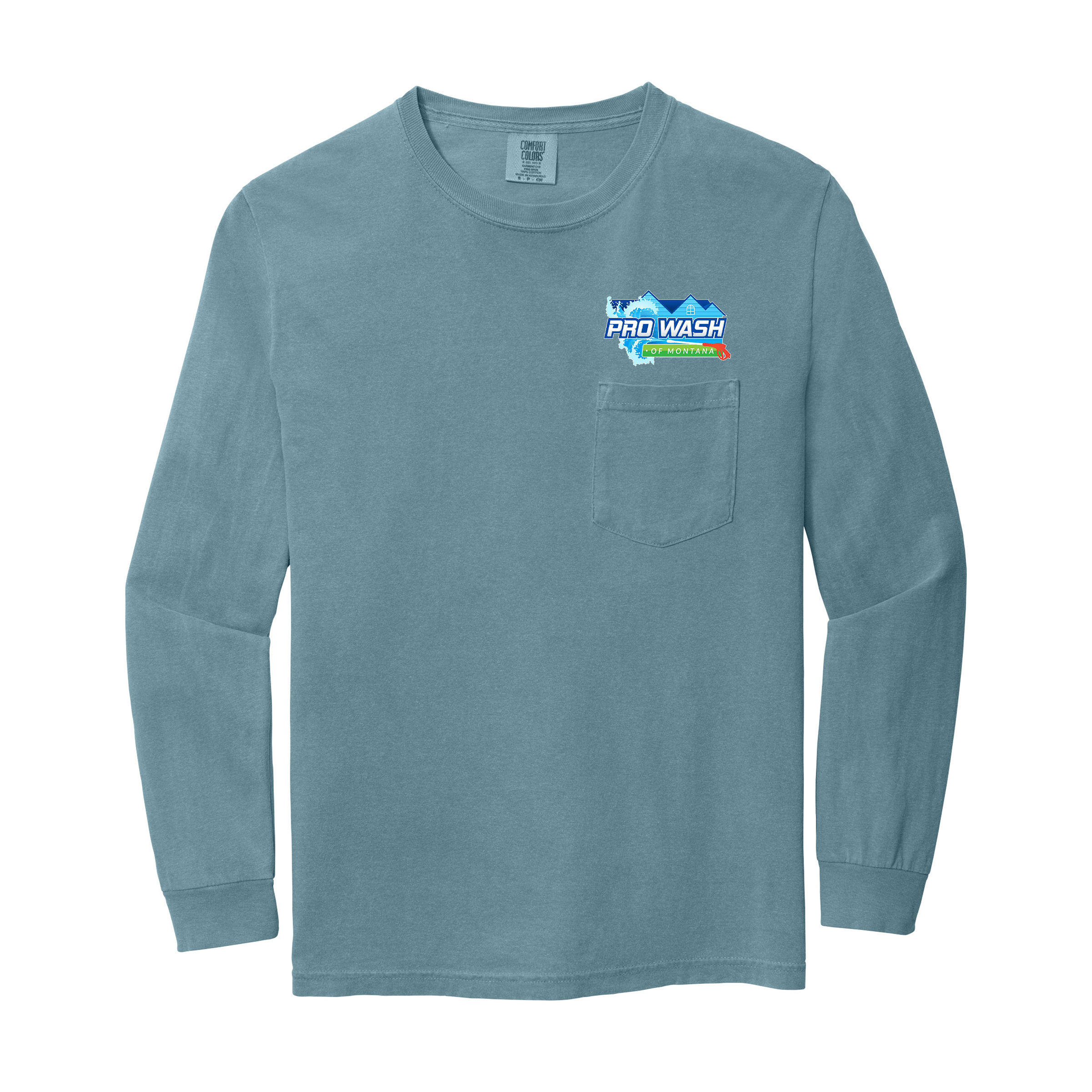 Comfort Colors® Adult 6.1 Oz Long-Sleeve Pocket T-Shirt 1