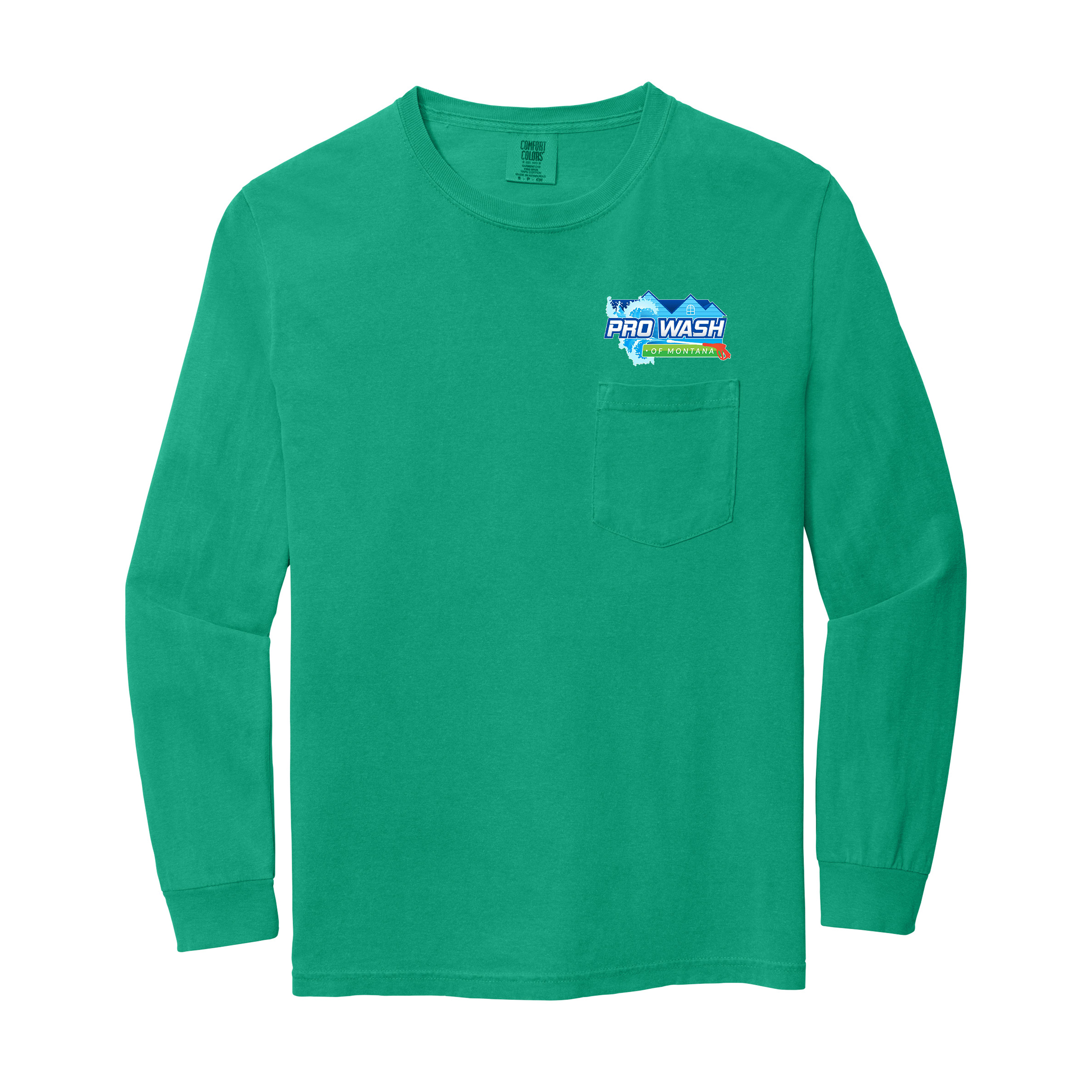 Comfort Colors® Adult 6.1 Oz Long-Sleeve Pocket T-Shirt 1
