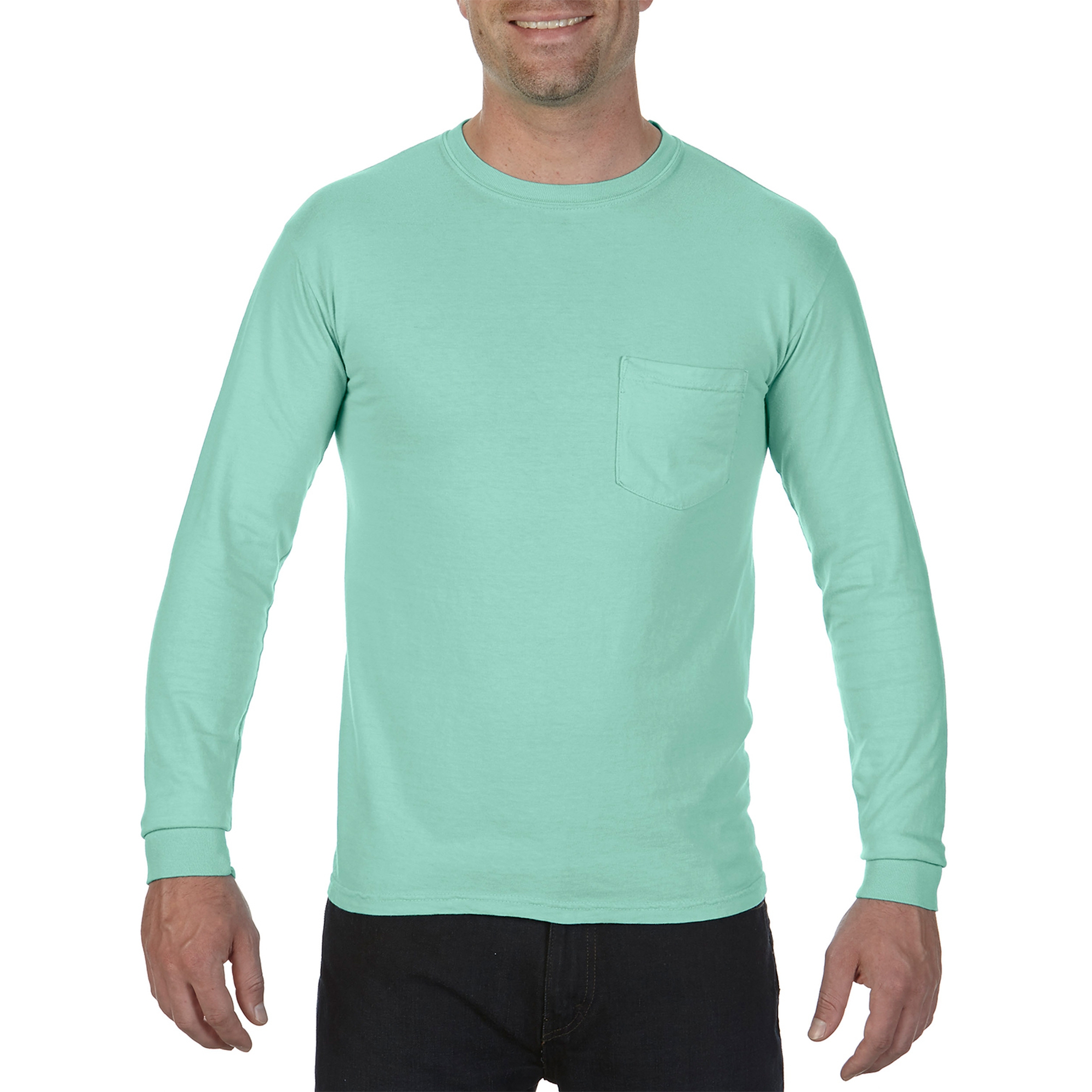 Comfort Colors® Adult 6.1 Oz Long-Sleeve Pocket T-Shirt 1