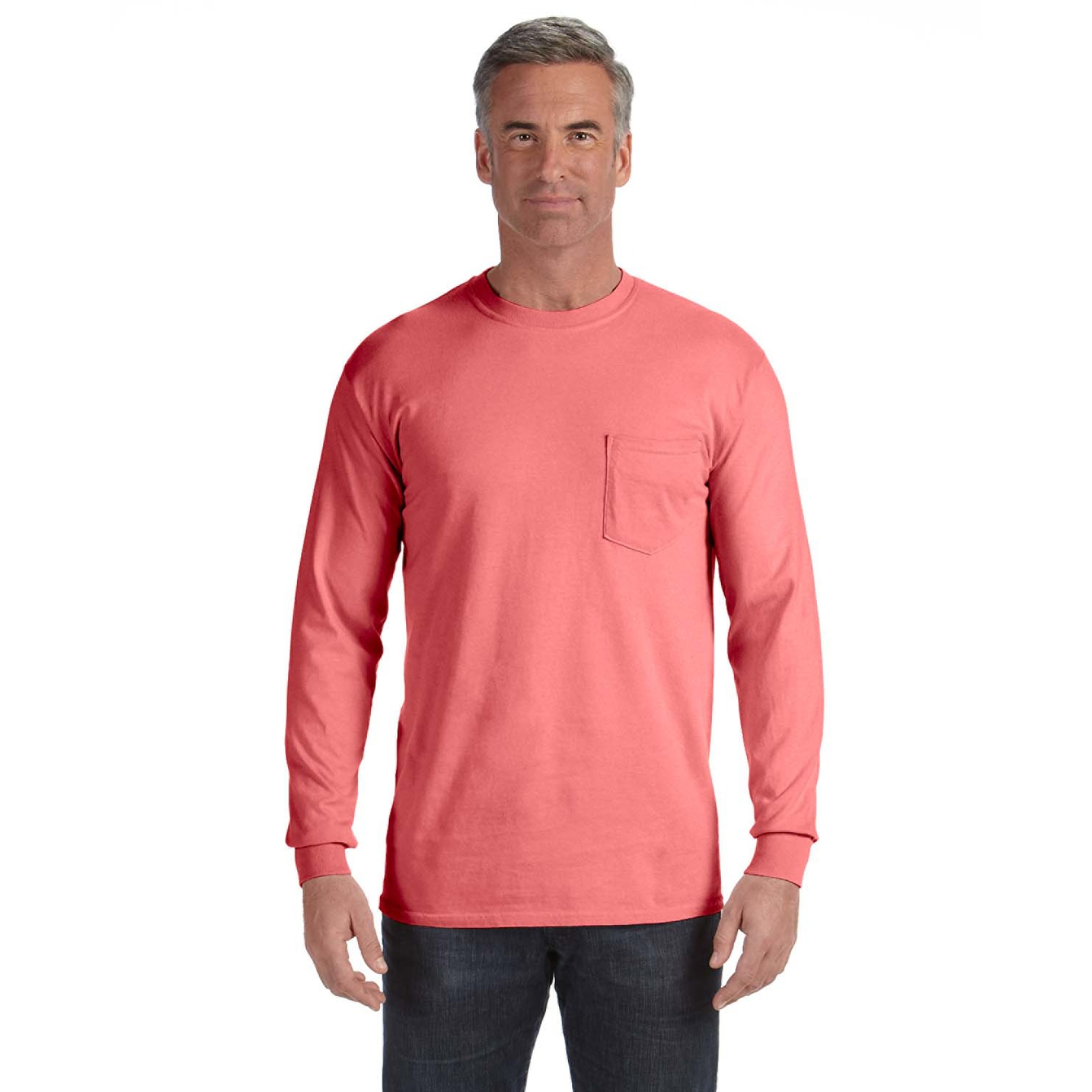 Comfort Colors® Adult 6.1 Oz Long-Sleeve Pocket T-Shirt 1
