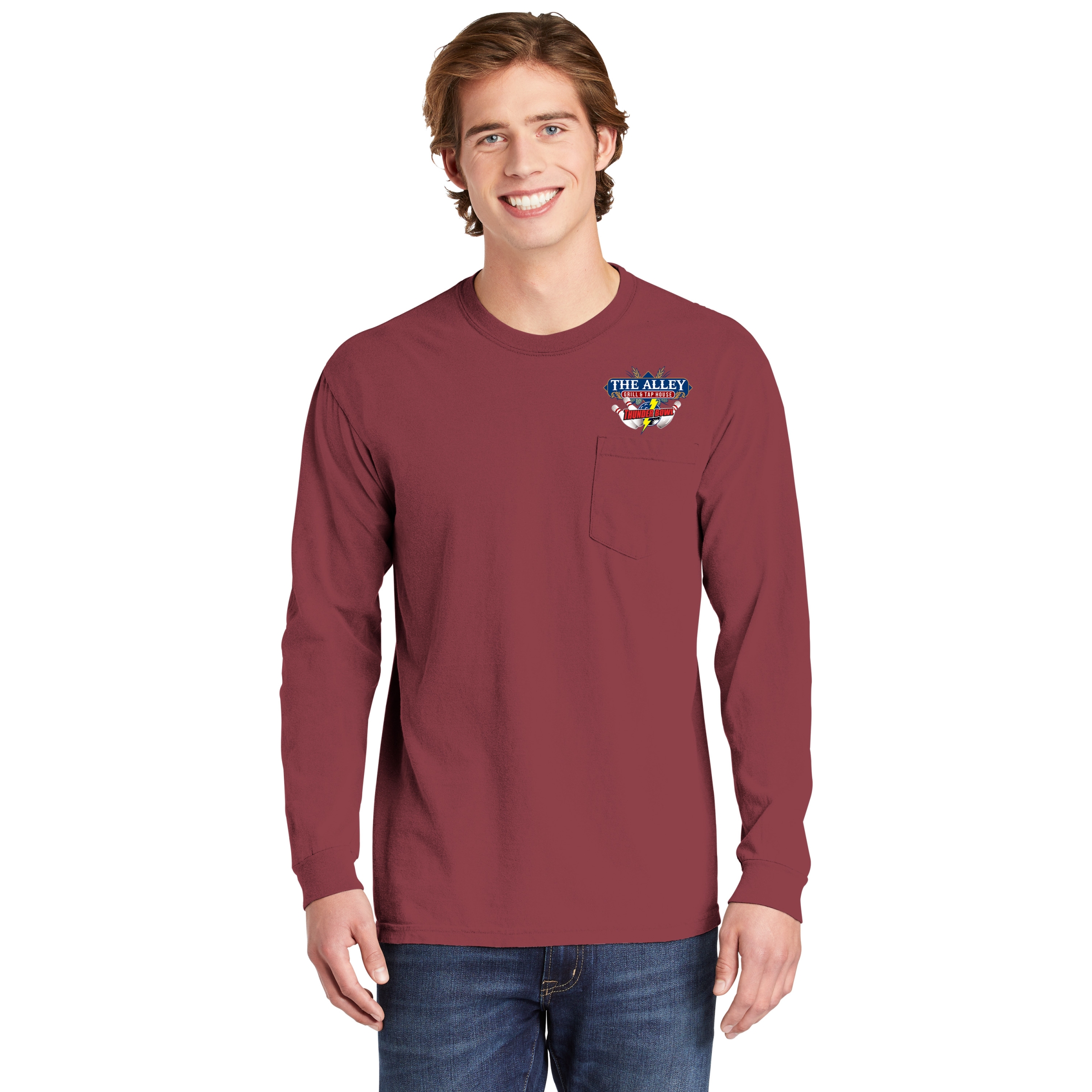 Comfort Colors® Adult 6.1 Oz Long-Sleeve Pocket T-Shirt 1
