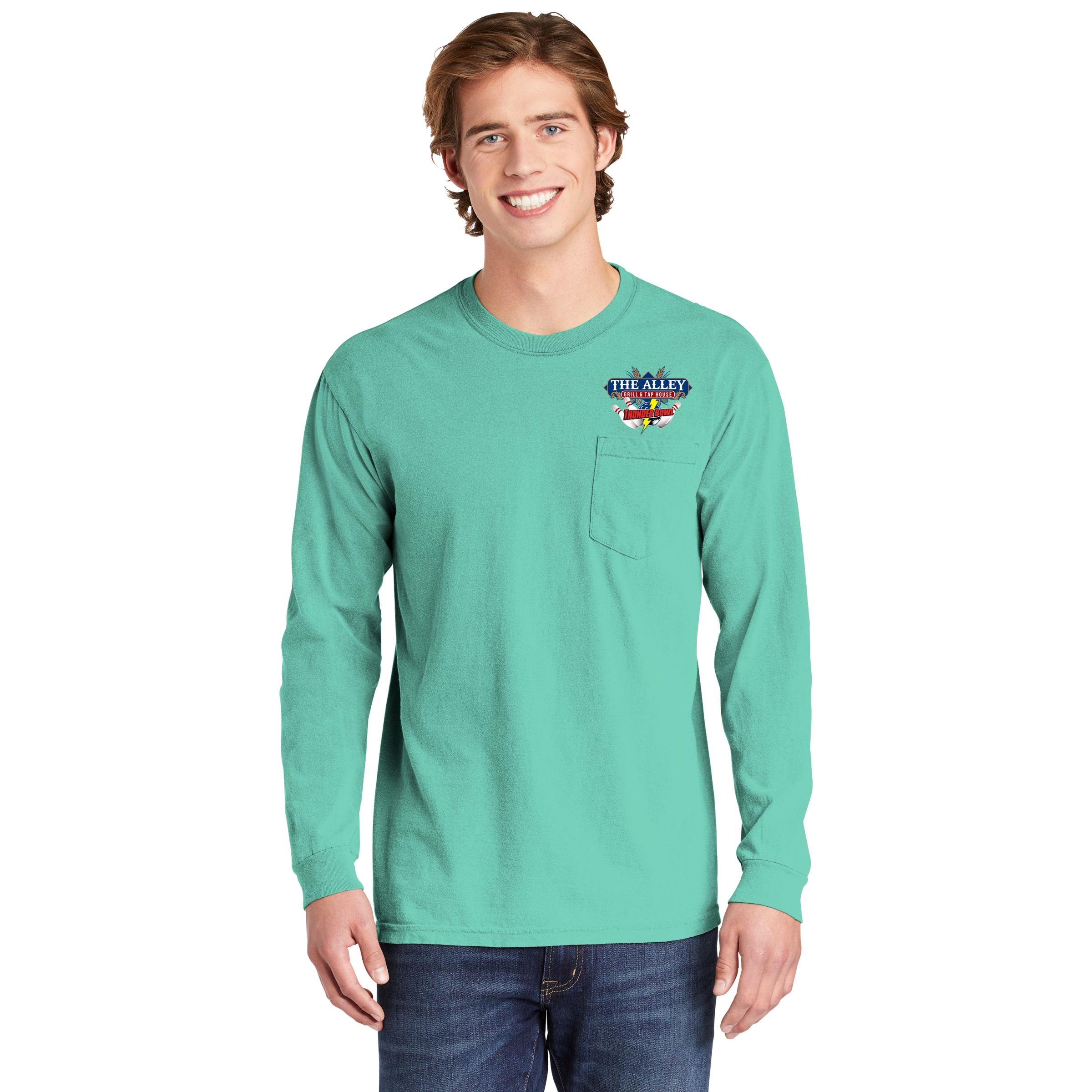Comfort Colors® Adult 6.1 Oz Long-Sleeve Pocket T-Shirt 1