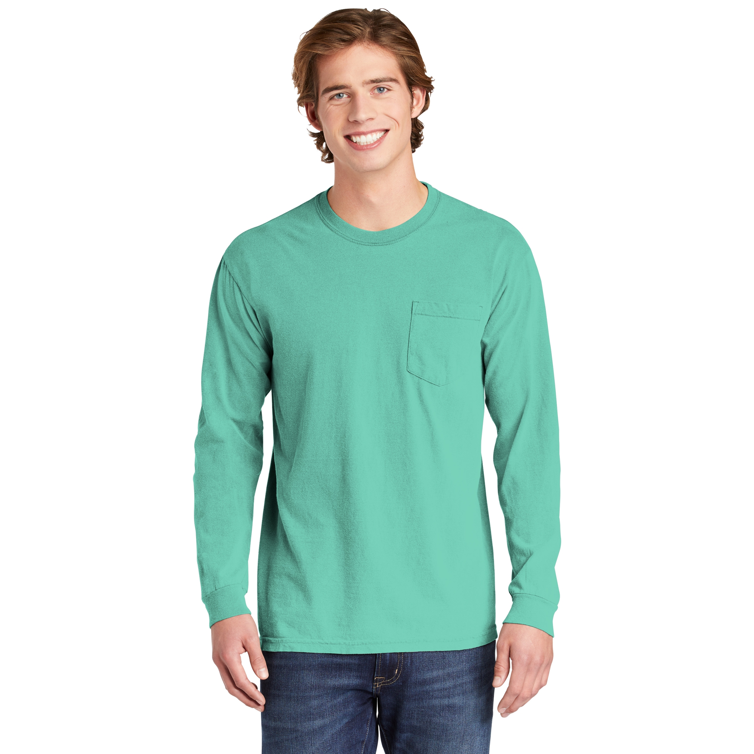 Comfort Colors® Adult 6.1 Oz Long-Sleeve Pocket T-Shirt 1