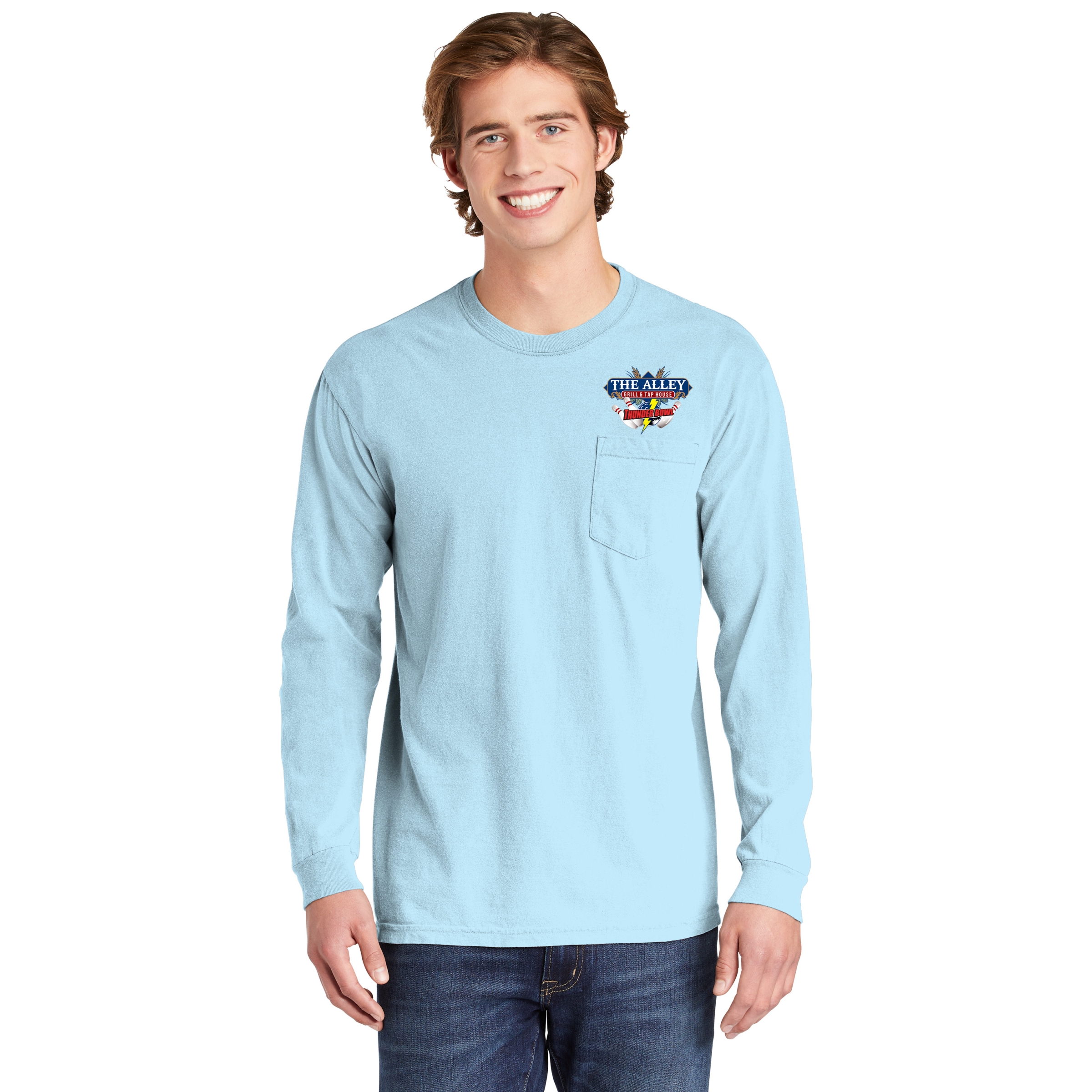 Comfort Colors® Adult 6.1 Oz Long-Sleeve Pocket T-Shirt 1