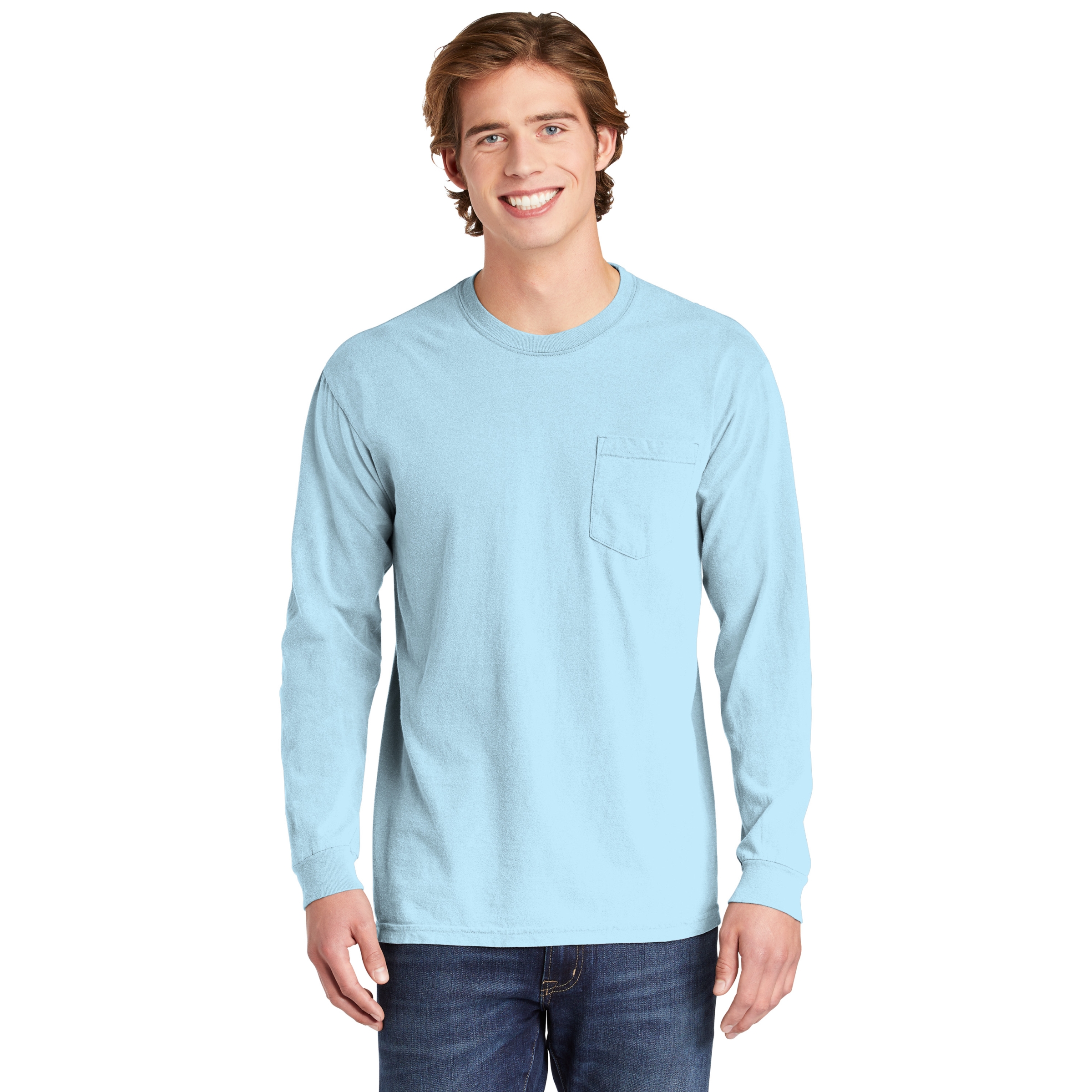Comfort Colors® Adult 6.1 Oz Long-Sleeve Pocket T-Shirt 1