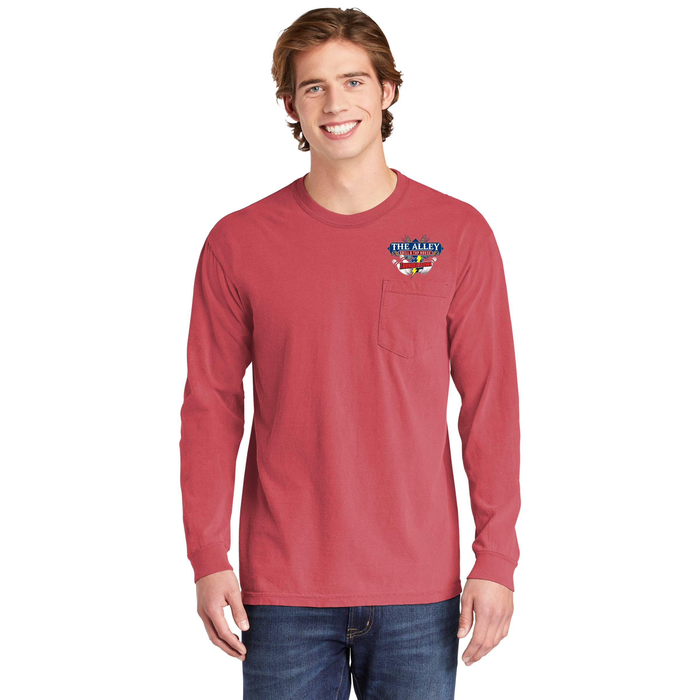Comfort Colors® Adult 6.1 Oz Long-Sleeve Pocket T-Shirt 1