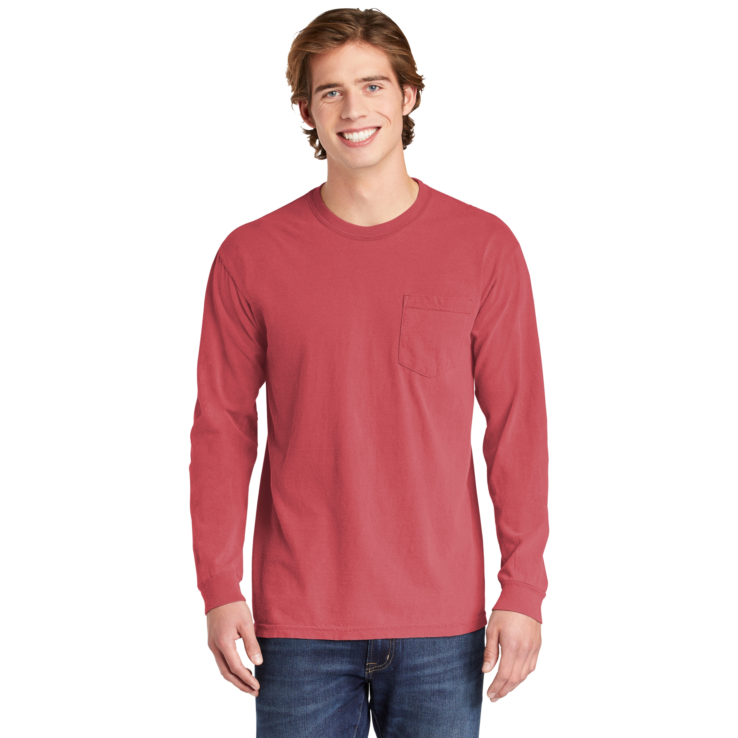 Comfort Colors® Adult 6.1 Oz Long-Sleeve Pocket T-Shirt 1