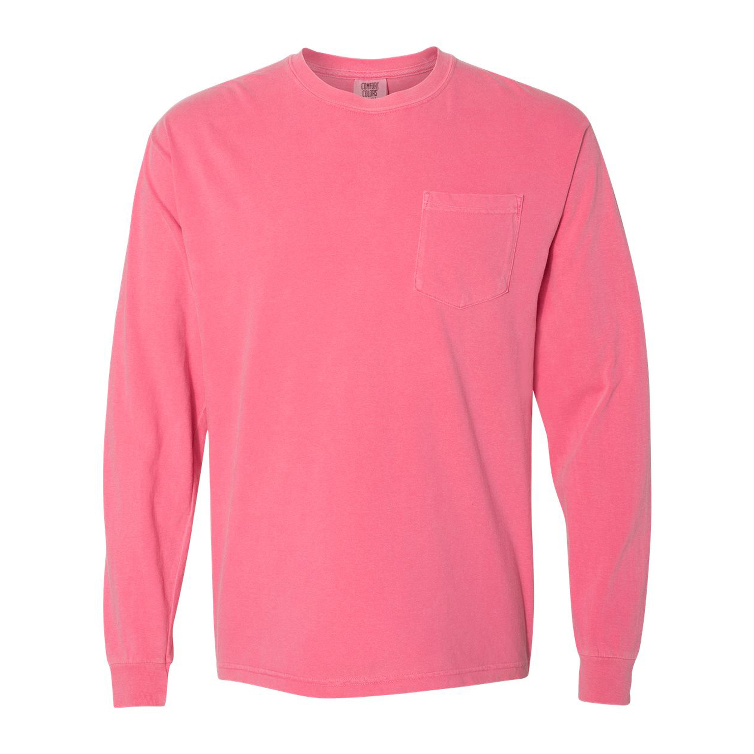 Comfort Colors® Adult 6.1 Oz Long-Sleeve Pocket T-Shirt 1