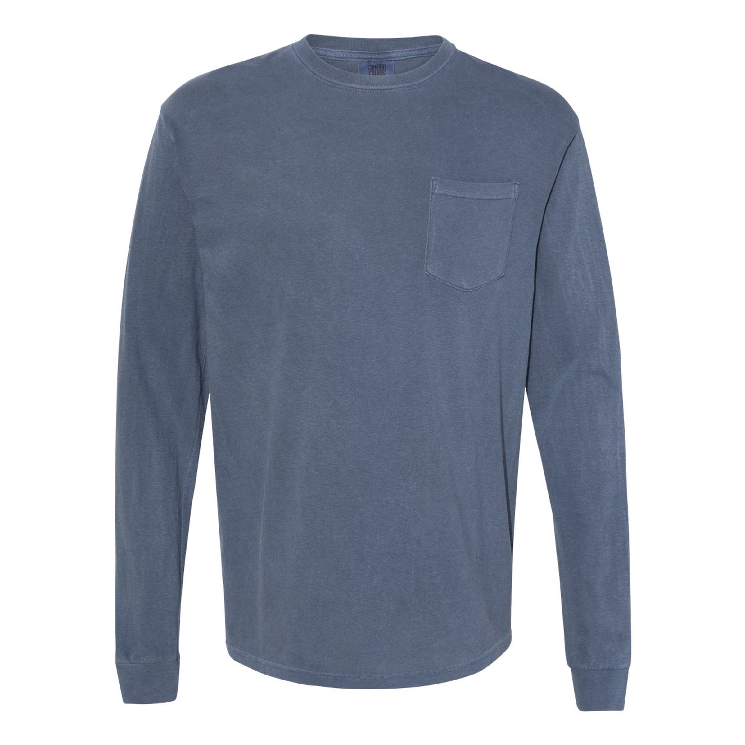 Comfort Colors® Adult 6.1 Oz Long-Sleeve Pocket T-Shirt 1