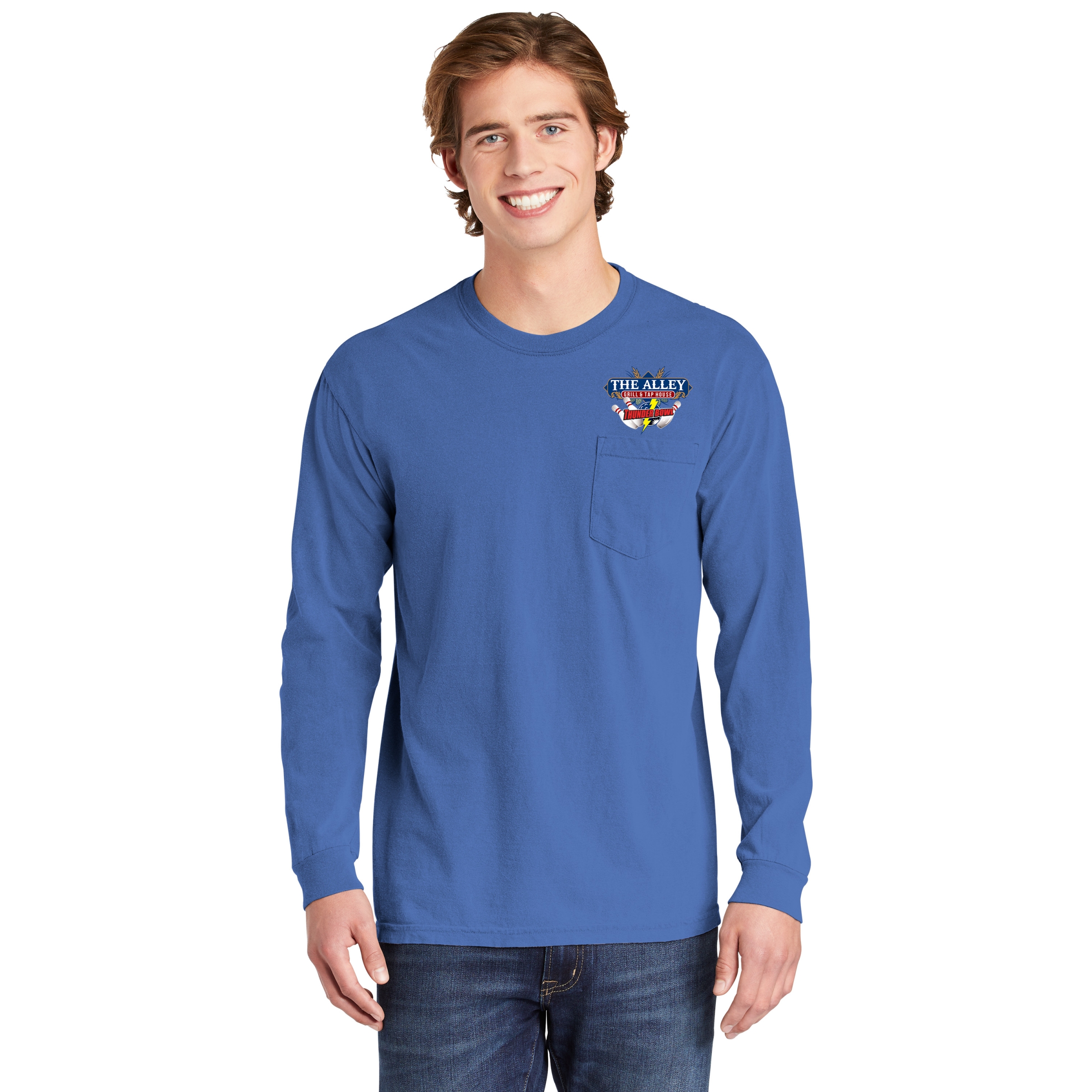 Comfort Colors® Adult 6.1 Oz Long-Sleeve Pocket T-Shirt 1