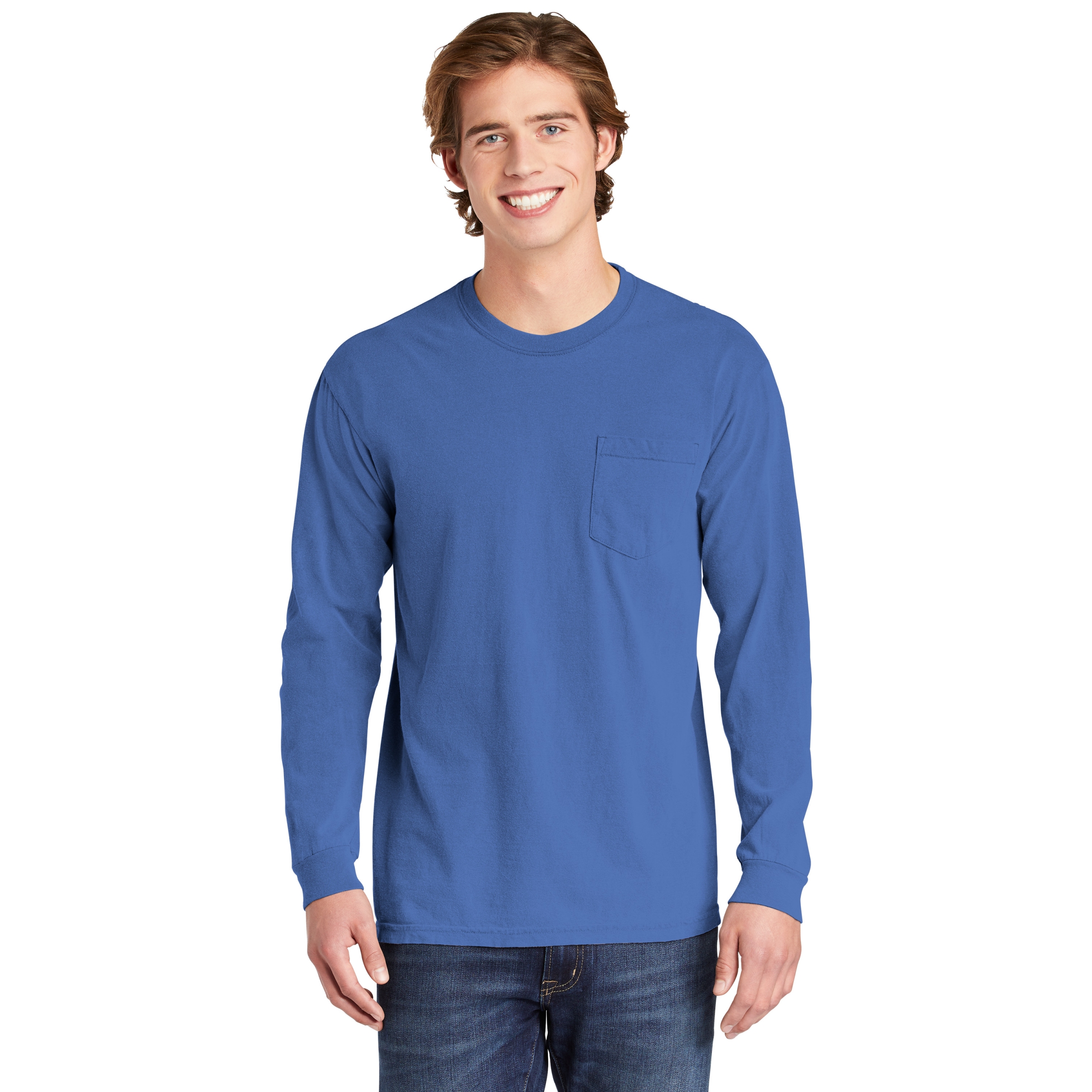 Comfort Colors® Adult 6.1 Oz Long-Sleeve Pocket T-Shirt 1