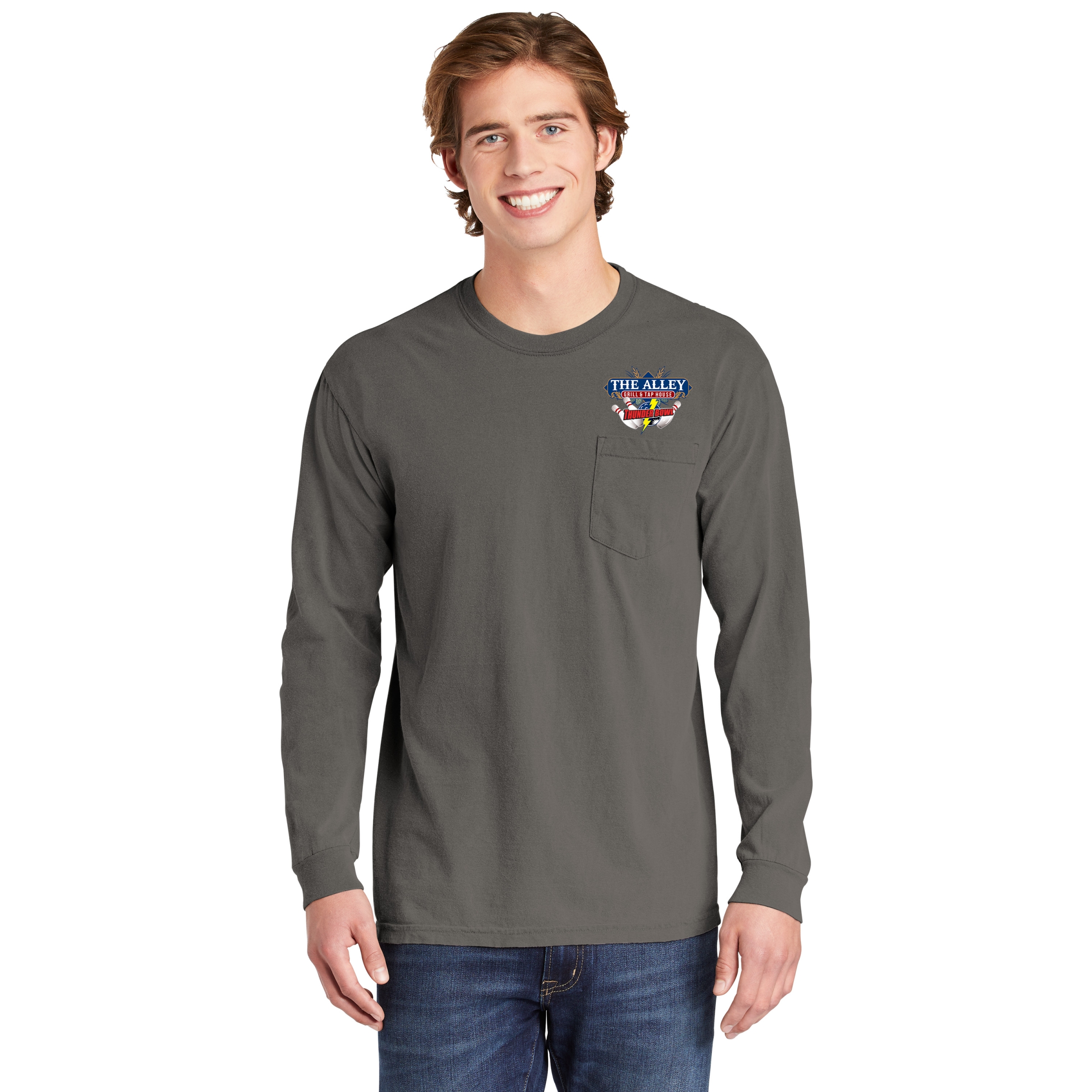 Comfort Colors® Adult 6.1 Oz Long-Sleeve Pocket T-Shirt 1