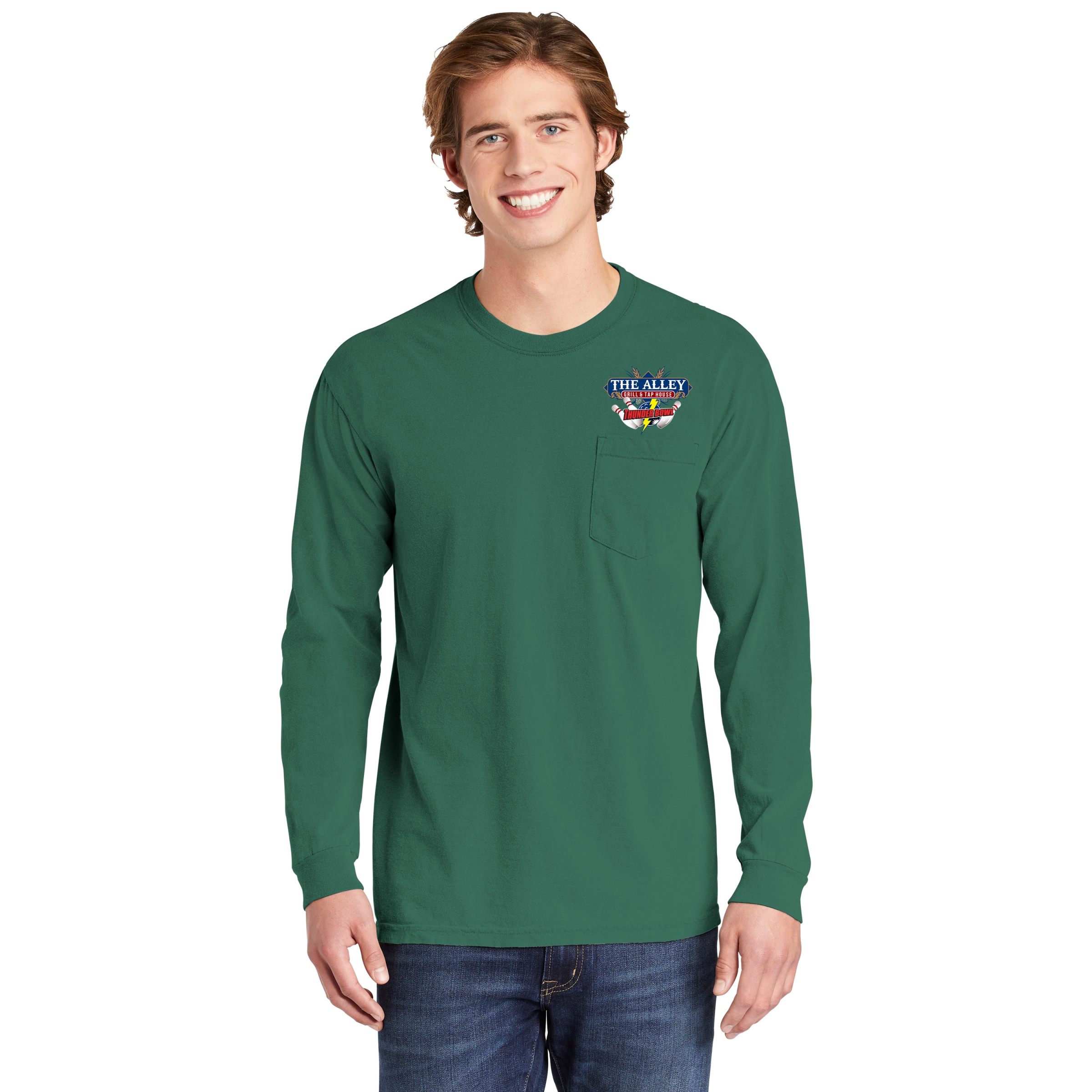 Comfort Colors® Adult 6.1 Oz Long-Sleeve Pocket T-Shirt 1