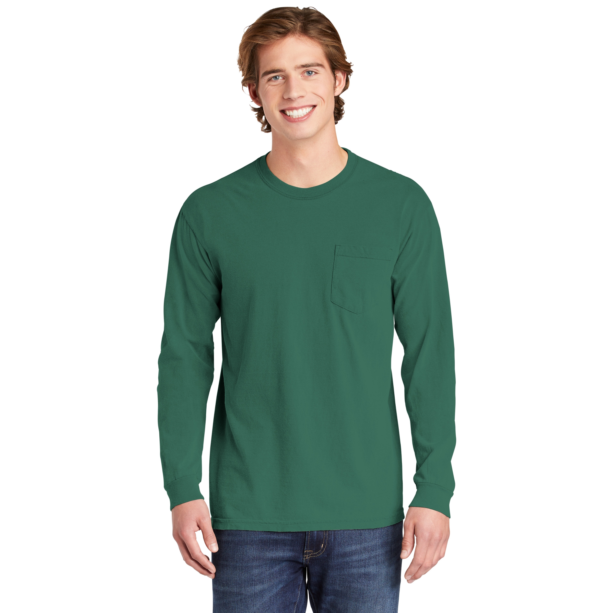 Comfort Colors® Adult 6.1 Oz Long-Sleeve Pocket T-Shirt 1
