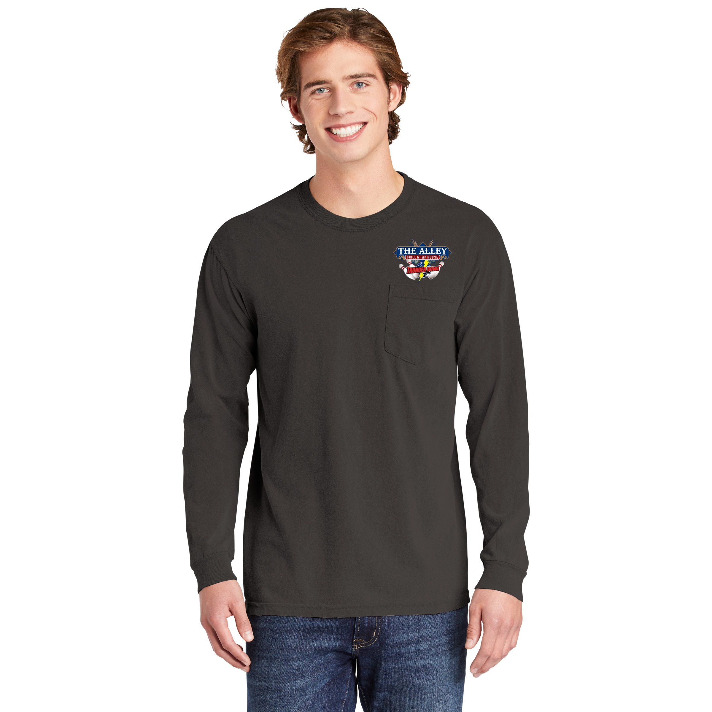 Comfort Colors® Adult 6.1 Oz Long-Sleeve Pocket T-Shirt 1