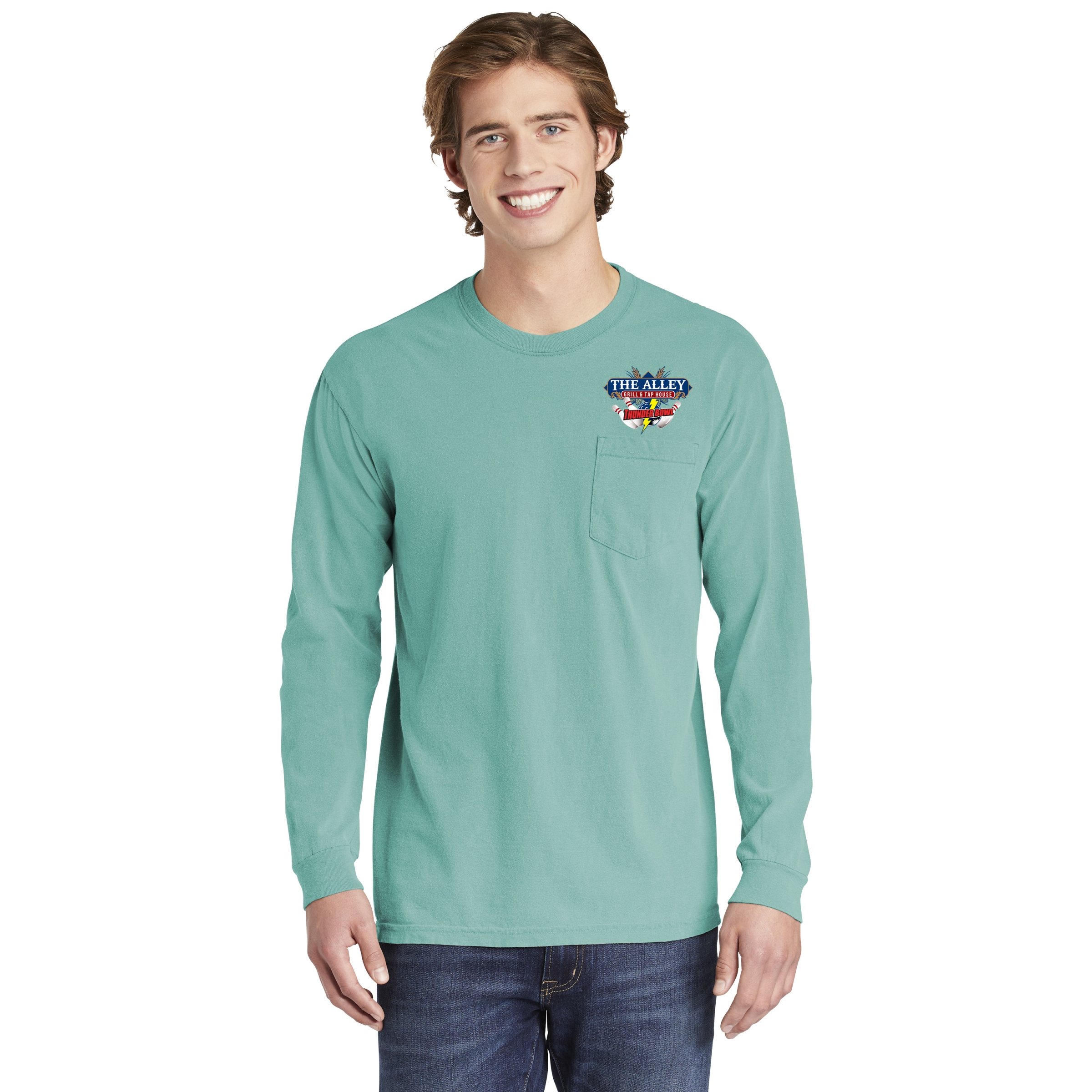 Comfort Colors® Adult 6.1 Oz Long-Sleeve Pocket T-Shirt 1