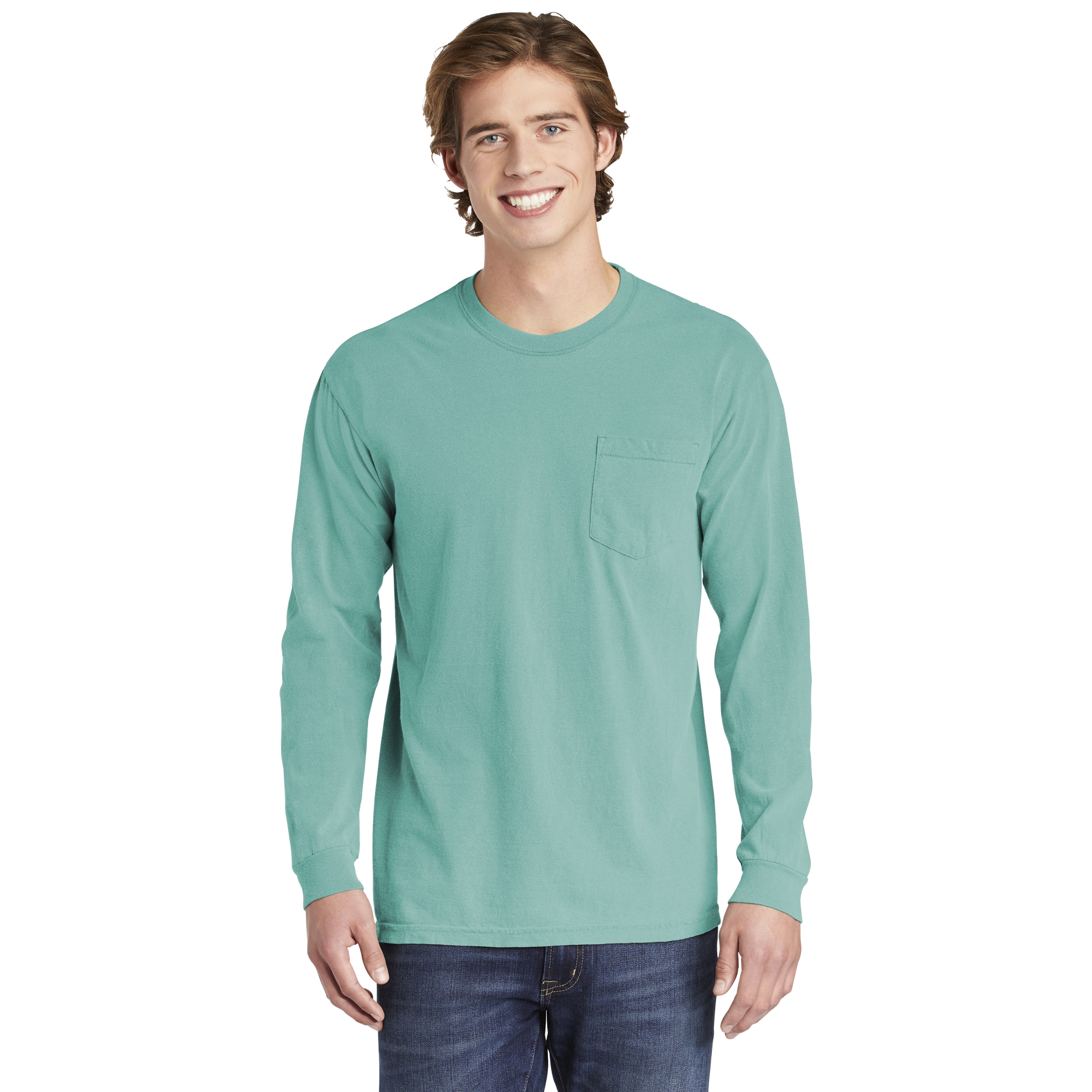 Comfort Colors® Adult 6.1 Oz Long-Sleeve Pocket T-Shirt 1