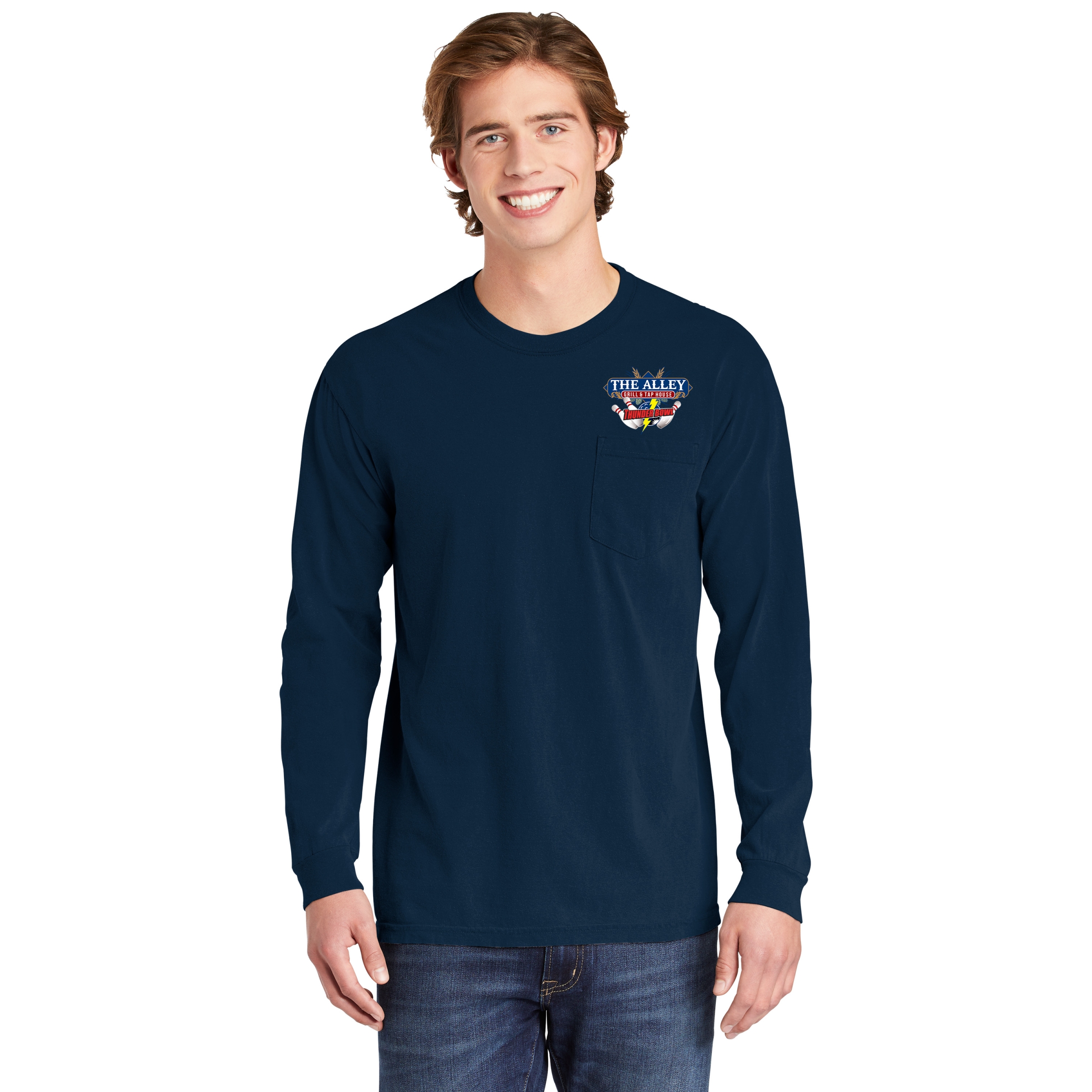 Comfort Colors® Adult 6.1 Oz Long-Sleeve Pocket T-Shirt 1