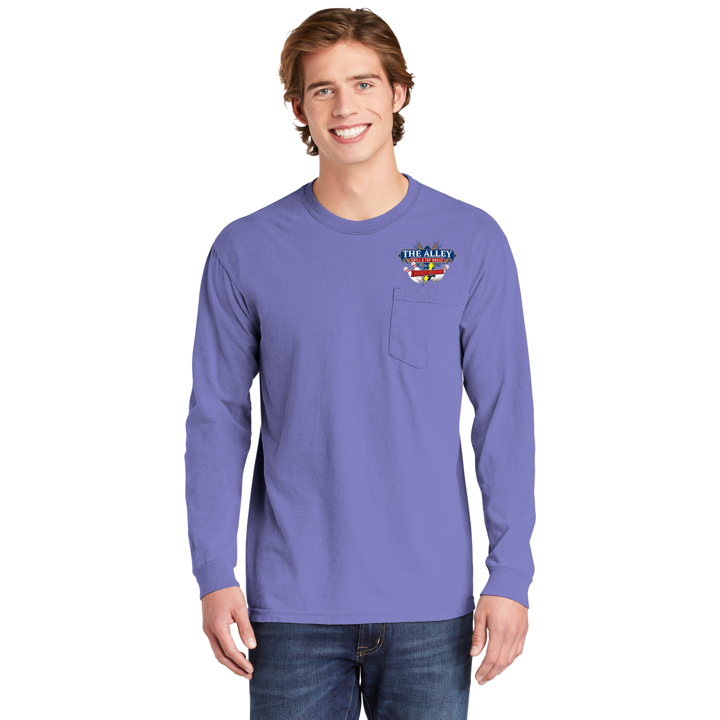 Comfort Colors® Adult 6.1 Oz Long-Sleeve Pocket T-Shirt 1