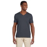 Gildan® Softstyle® V-Neck T-Shirt - Charcoal Gray Gildan® Softstyle® V-Neck T-Shirt - Charcoal Gray