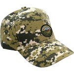 Emblem Camo Hat - Camo Khaki Emblem Camo Hat - Camo Khaki