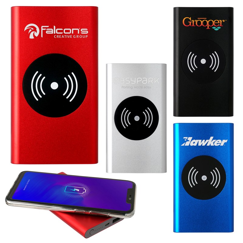 UL Brushed Metal High Density Wireless Power Bank 1 UL Brushed Metal High Density Wireless Power Bank 1